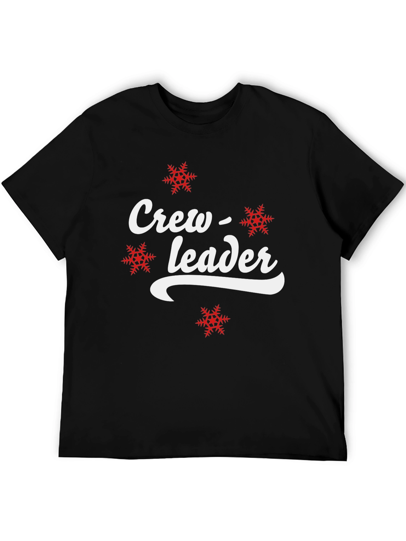 Crew Leader Snowflake Graphic T-Shirt