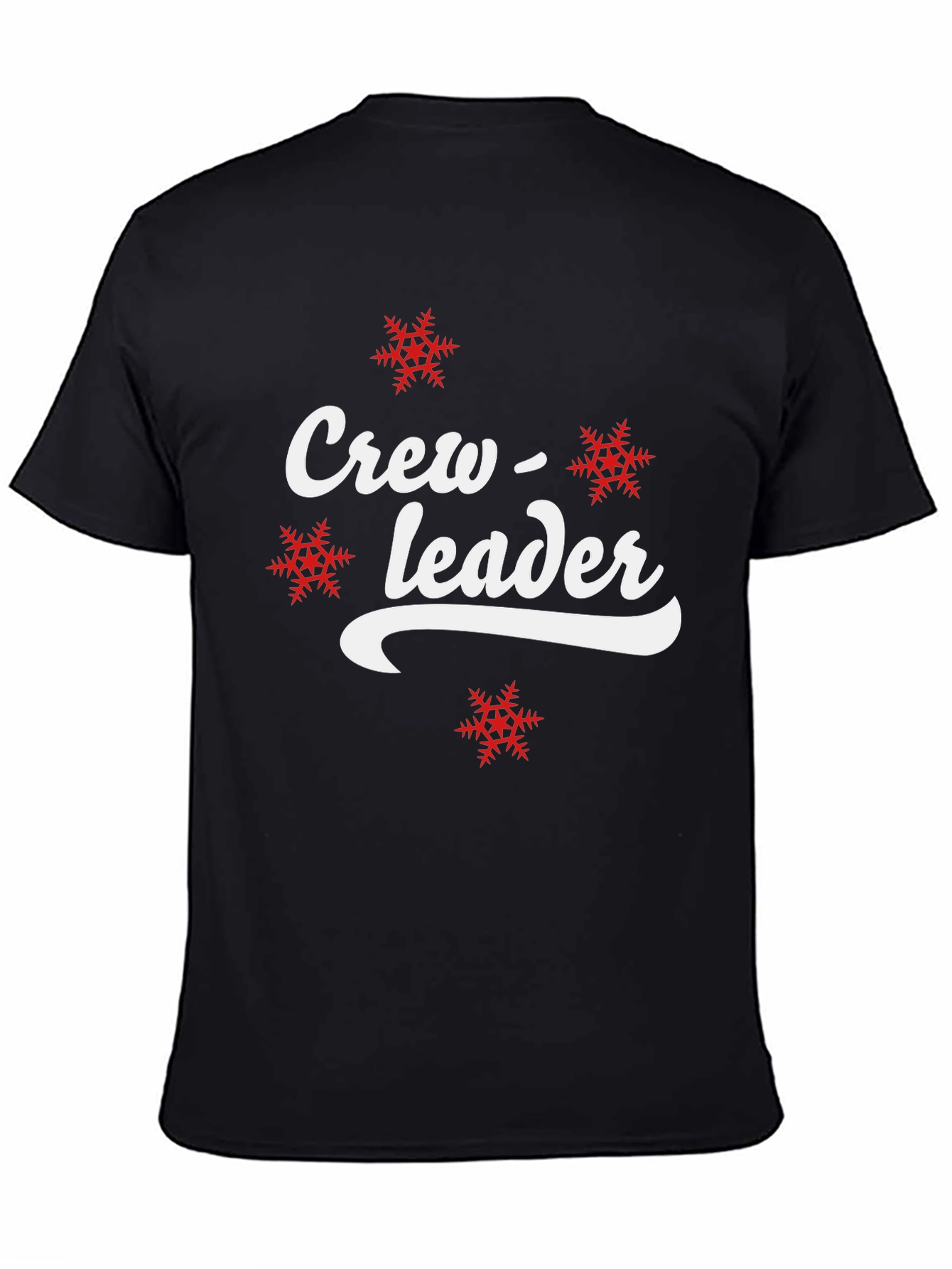 Crew Leader Snowflake Graphic T-Shirt