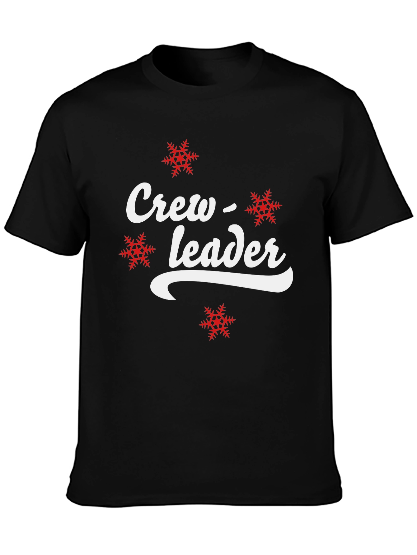 Crew Leader Snowflake Graphic T-Shirt