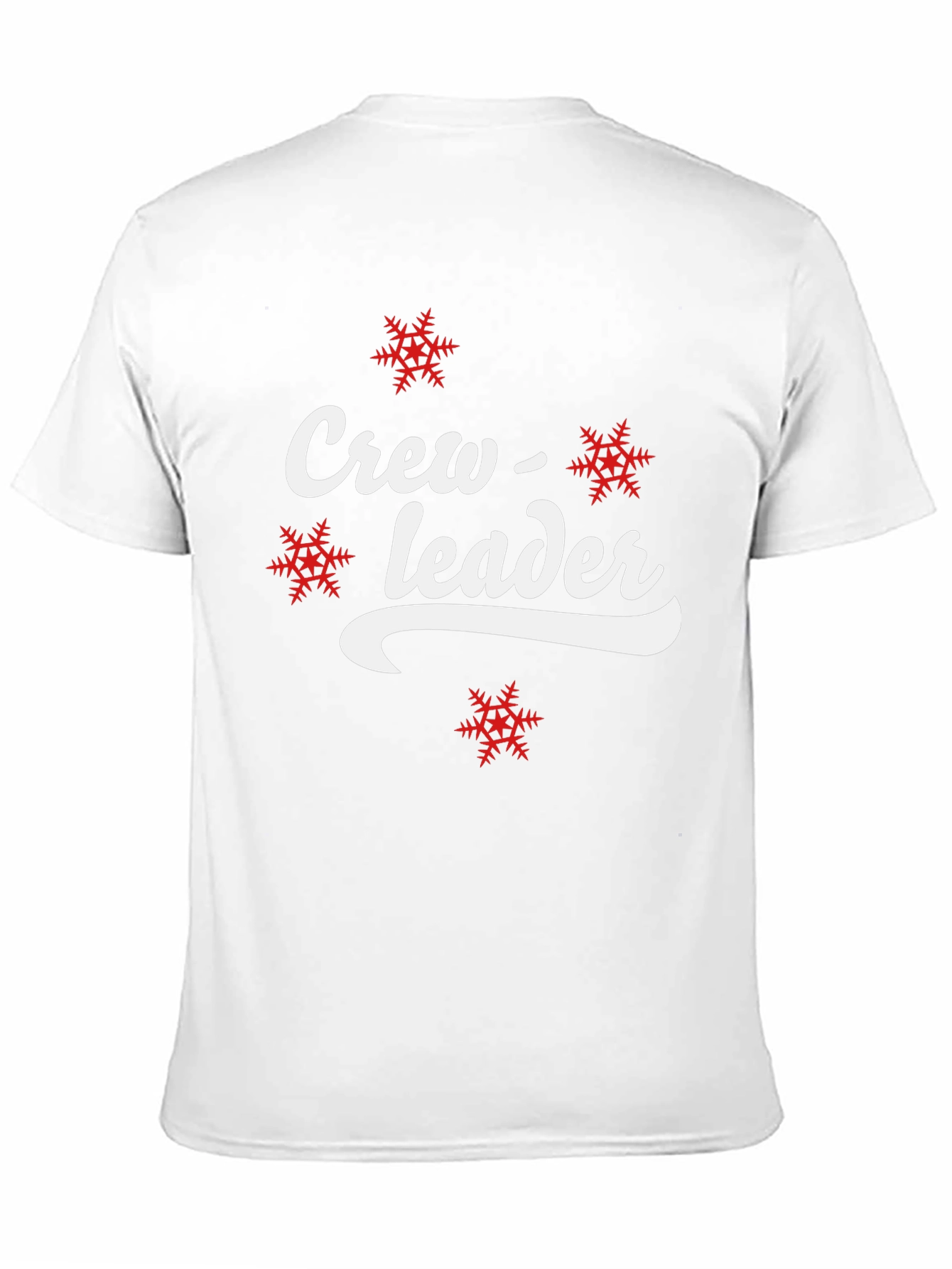 Crew Leader Snowflake Graphic T-Shirt