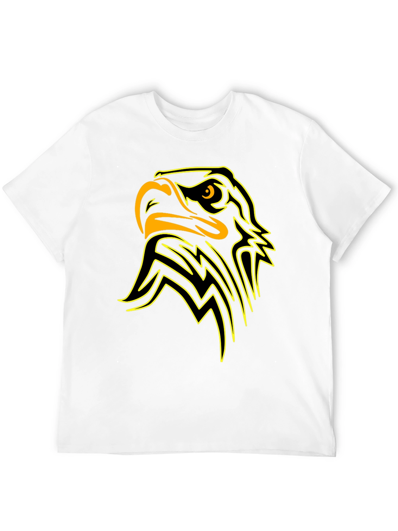 Bold Eagle Graphic Tee - Black