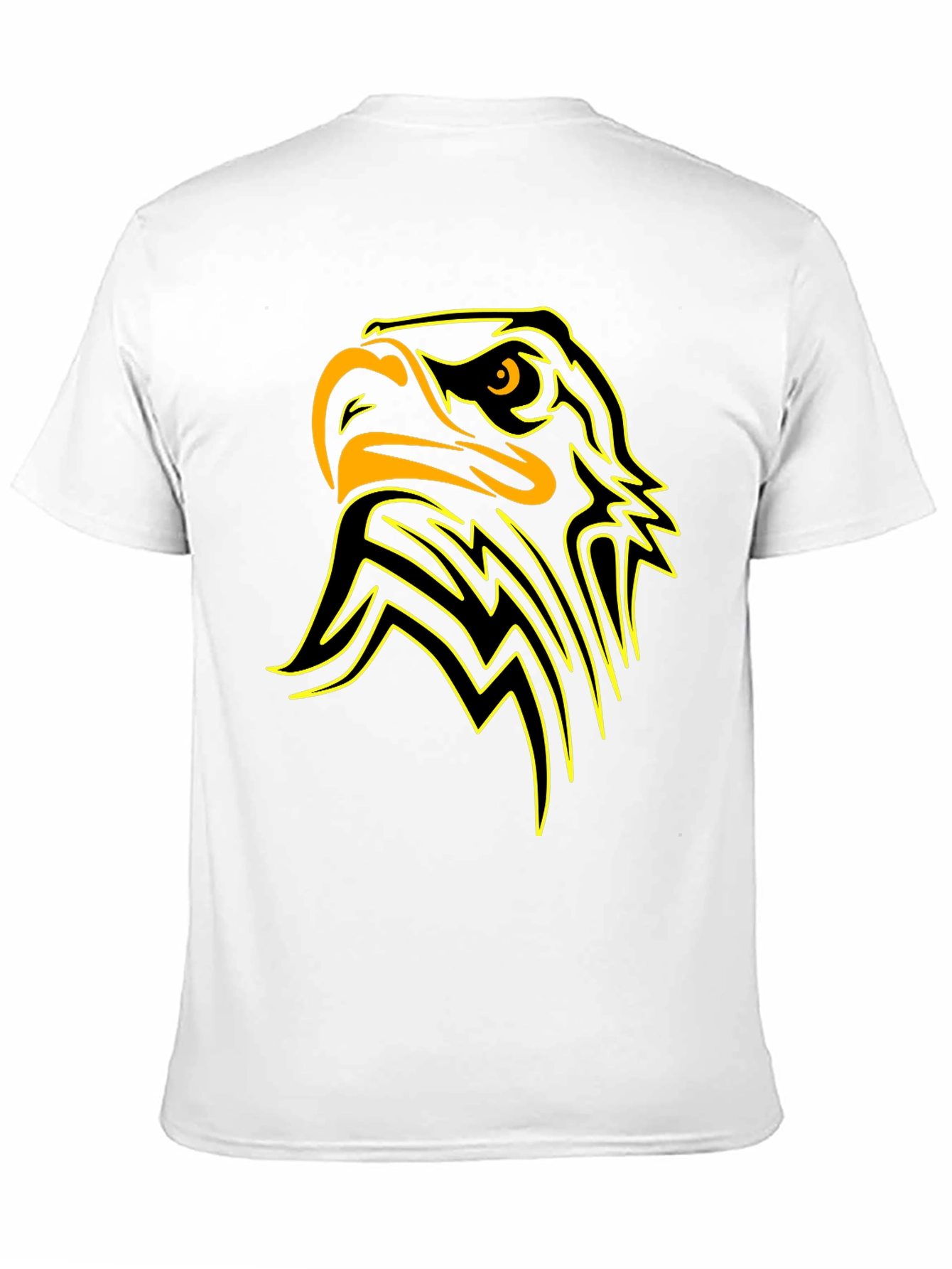 Bold Eagle Graphic Tee - Black