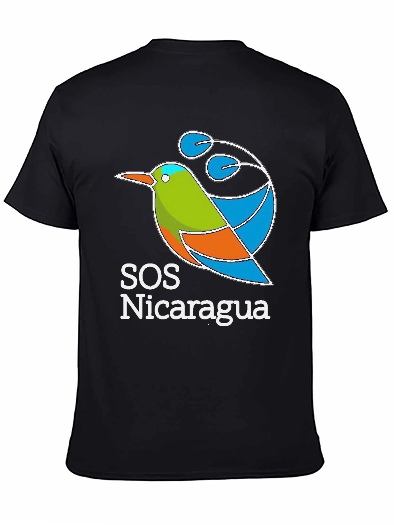 SOS Nicaragua T-Shirt - Bird Design