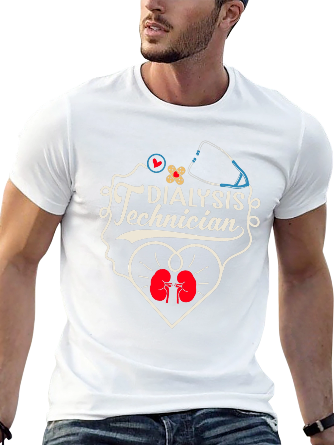 Dialysis Technician T-Shirt - Medical Hero Tee