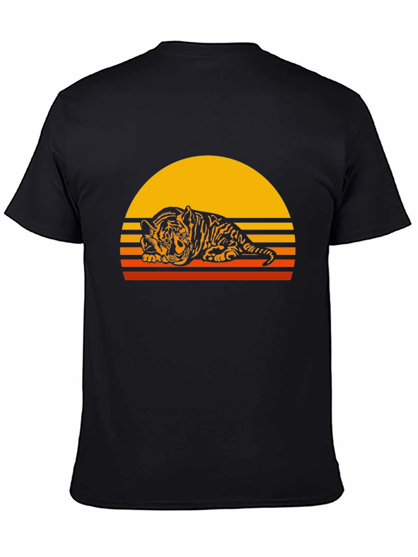 Retro Tiger Graphic Tee - Comfort Fit