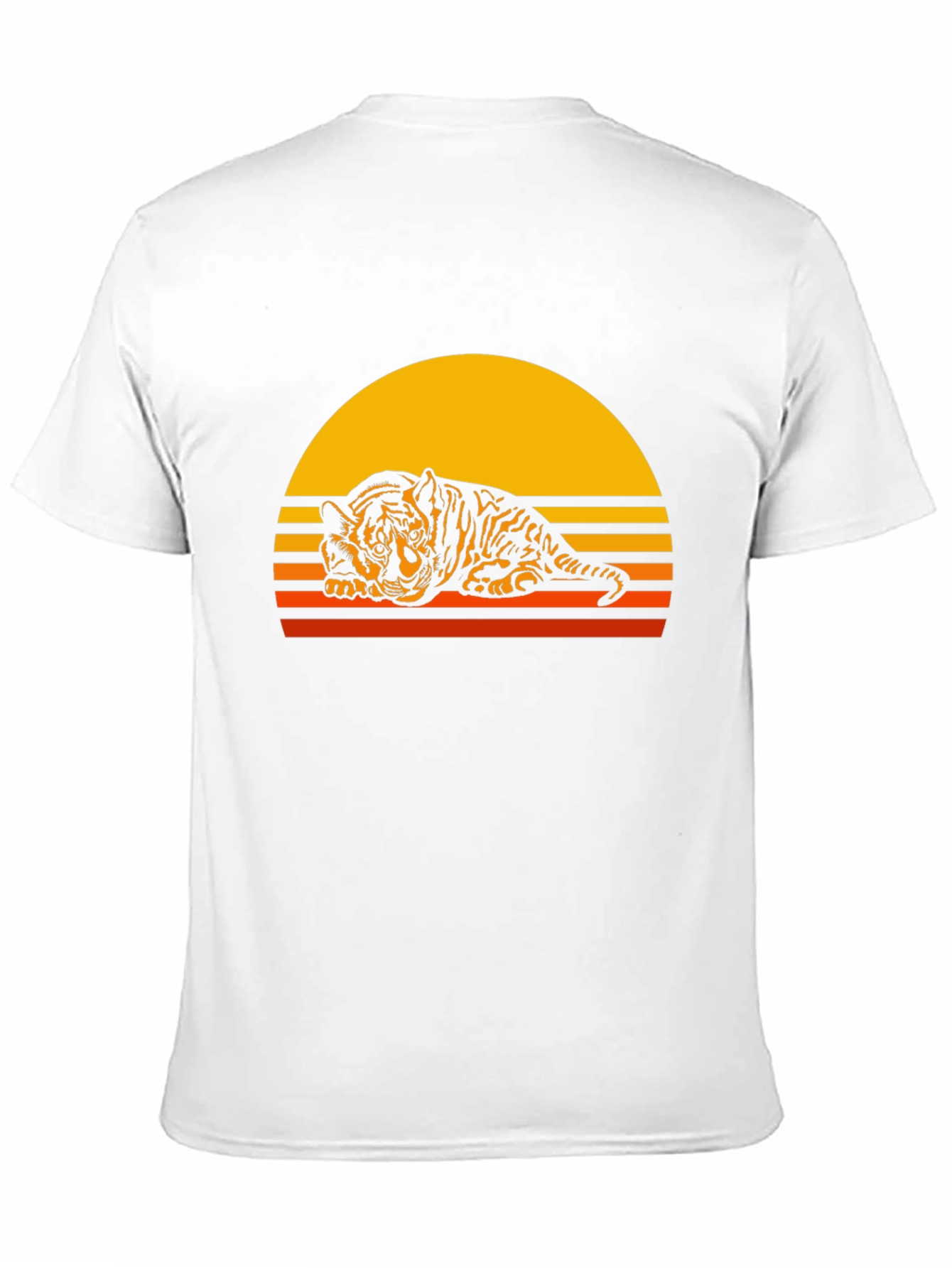 Retro Tiger Graphic Tee - Comfort Fit