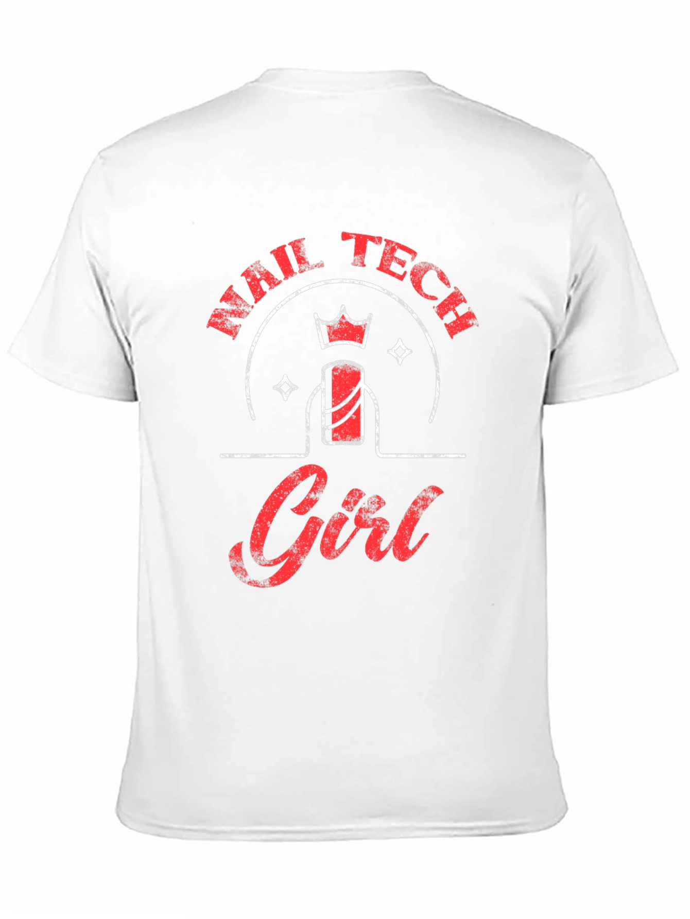 Nail Tech Girl T-Shirt Manicure Specialist Tee
