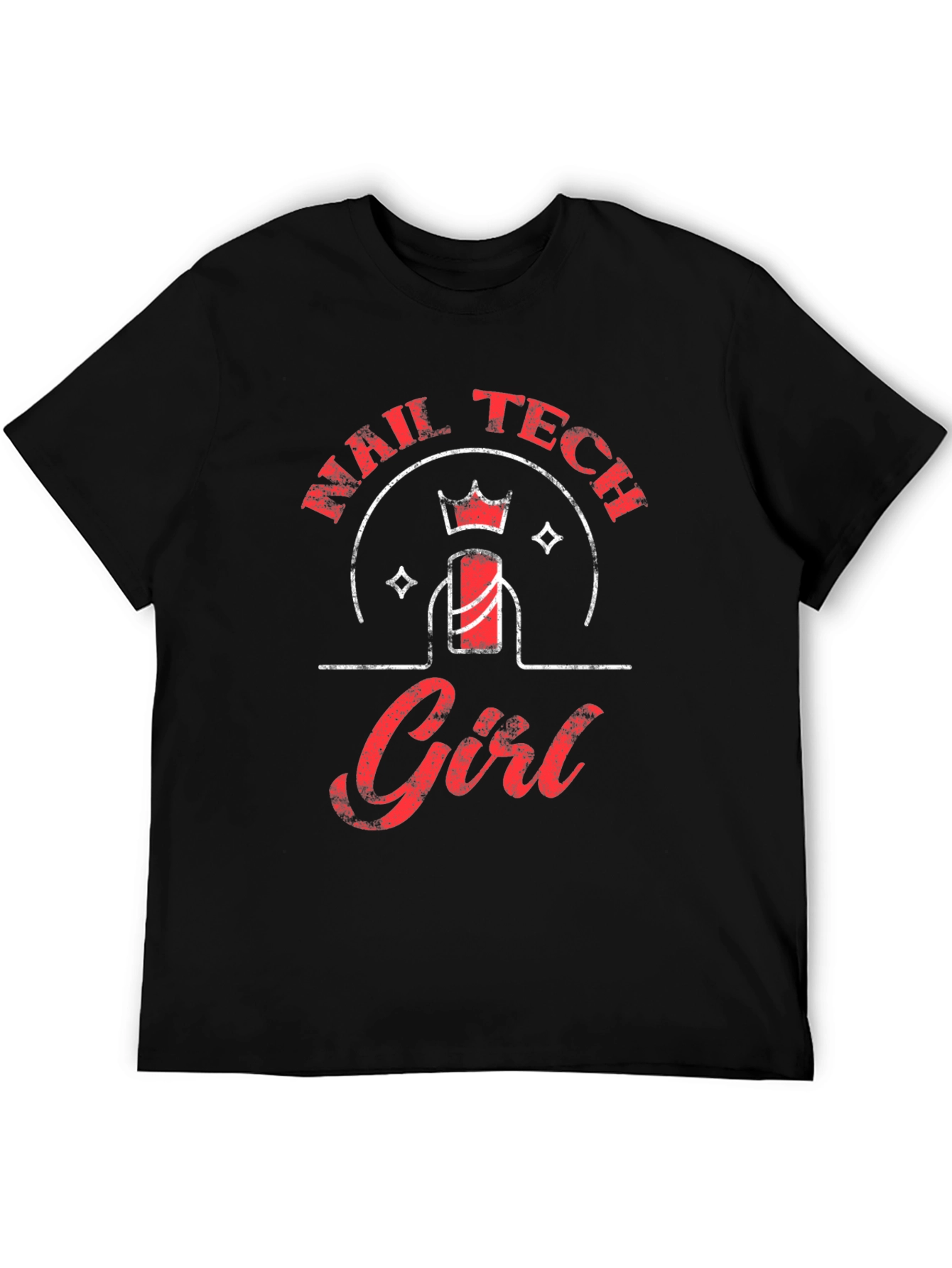 Nail Tech Girl T-Shirt Manicure Specialist Tee