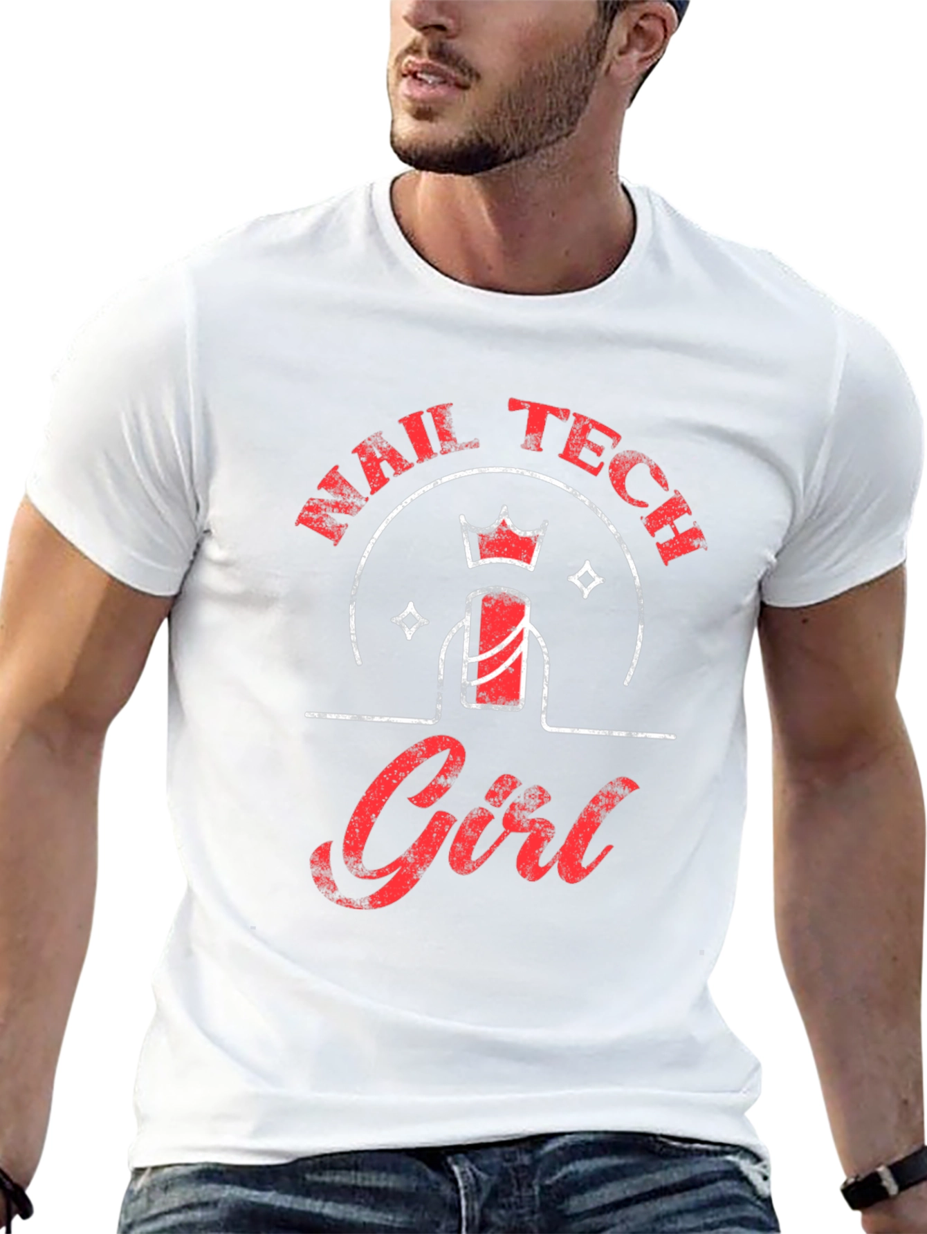 Nail Tech Girl T-Shirt Manicure Specialist Tee