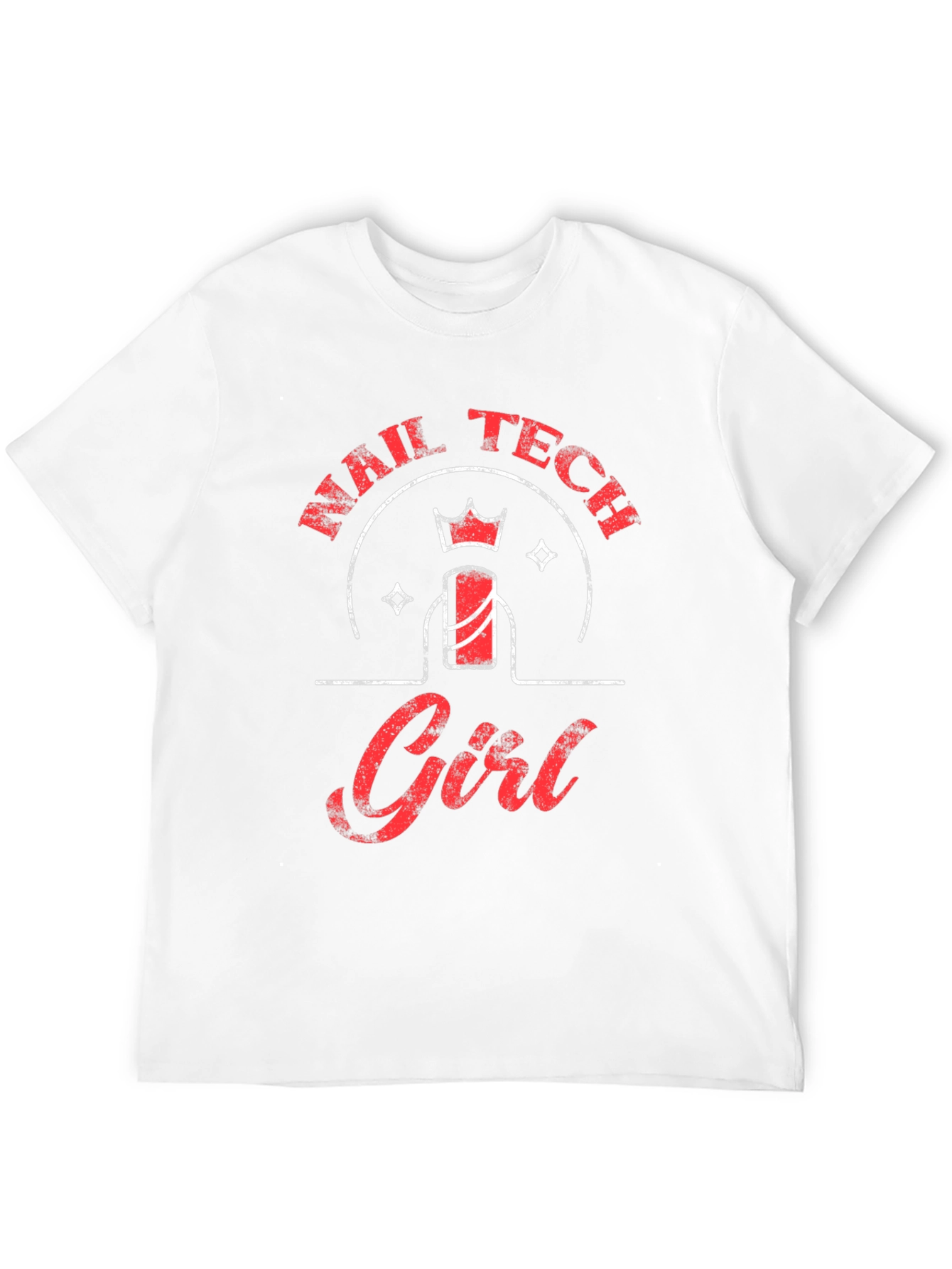 Nail Tech Girl T-Shirt Manicure Specialist Tee