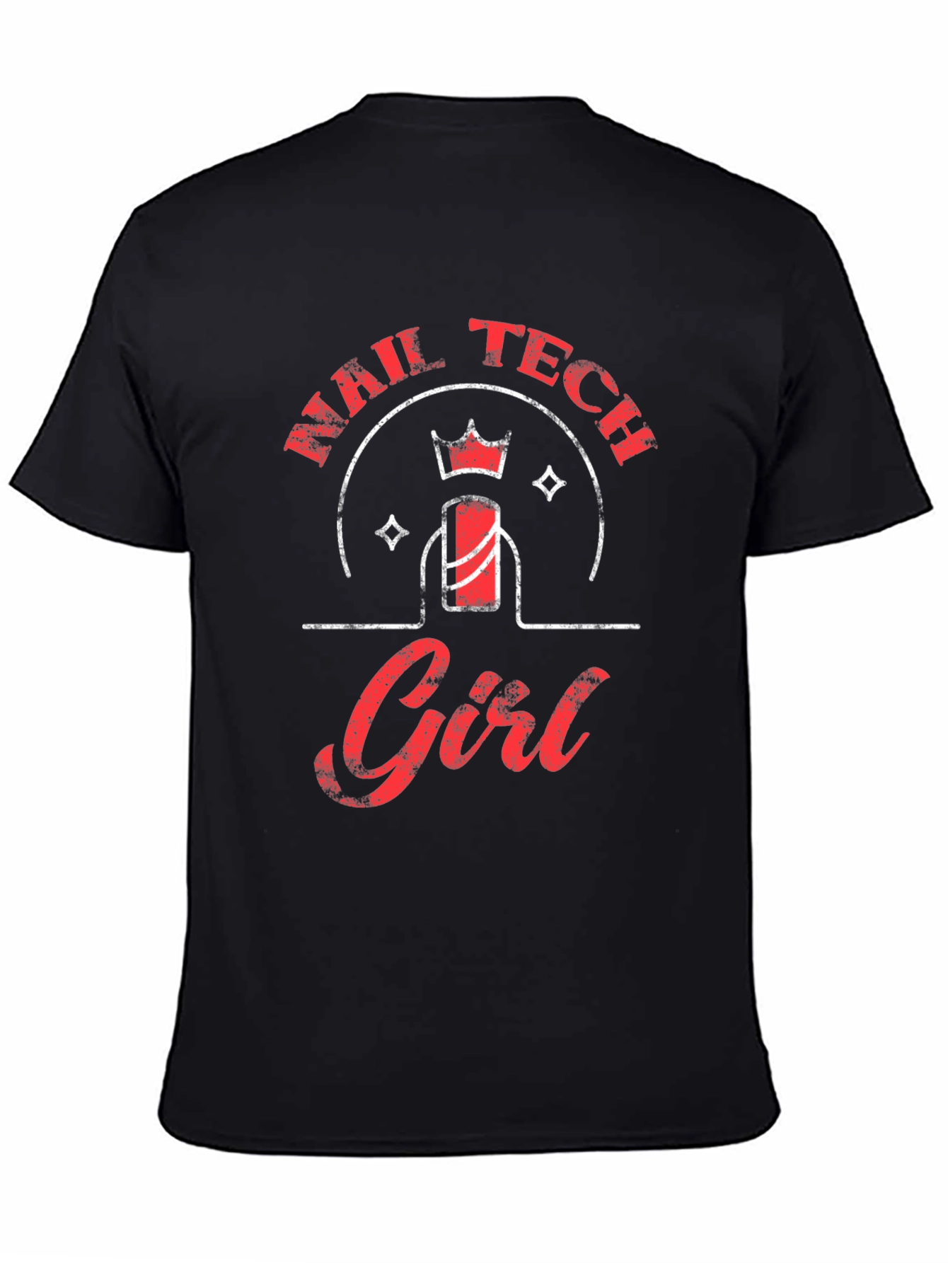 Nail Tech Girl T-Shirt Manicure Specialist Tee