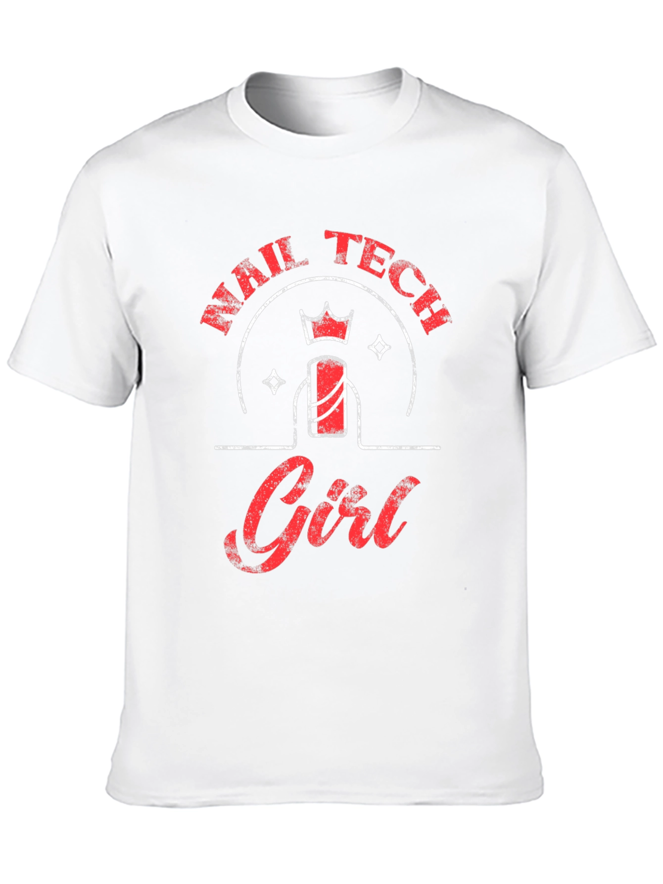 Nail Tech Girl T-Shirt Manicure Specialist Tee