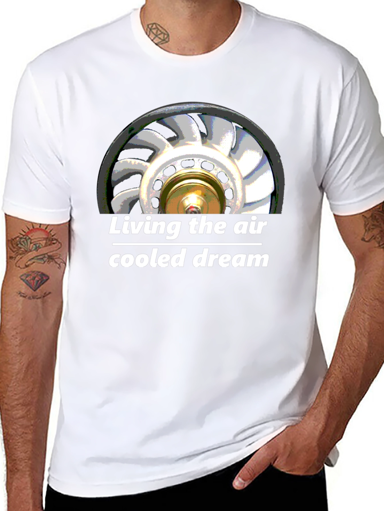Air Cooled Dream T-Shirt - Automotive Fan Design