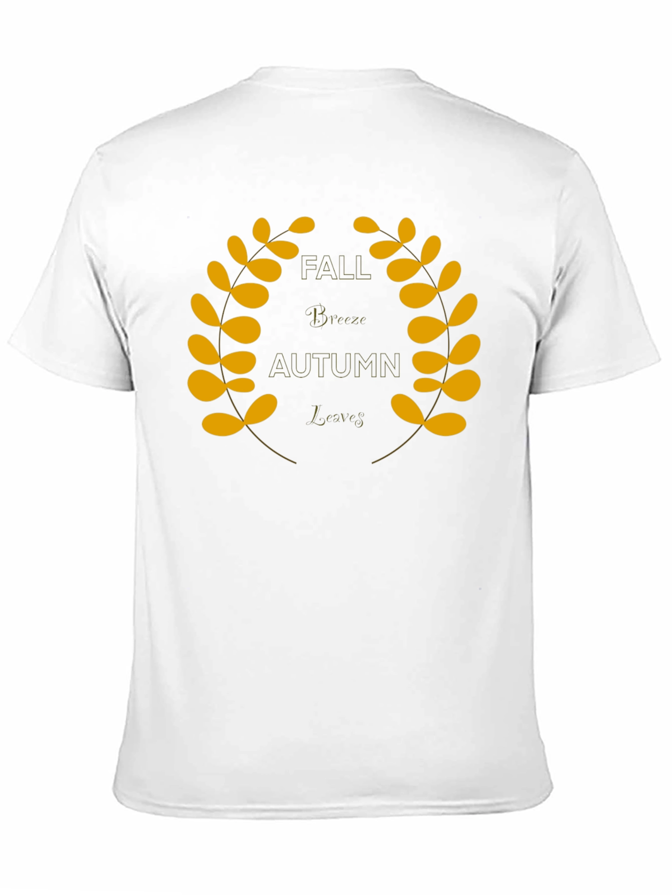 Fall Breeze Autumn Leaves Graphic Tee
