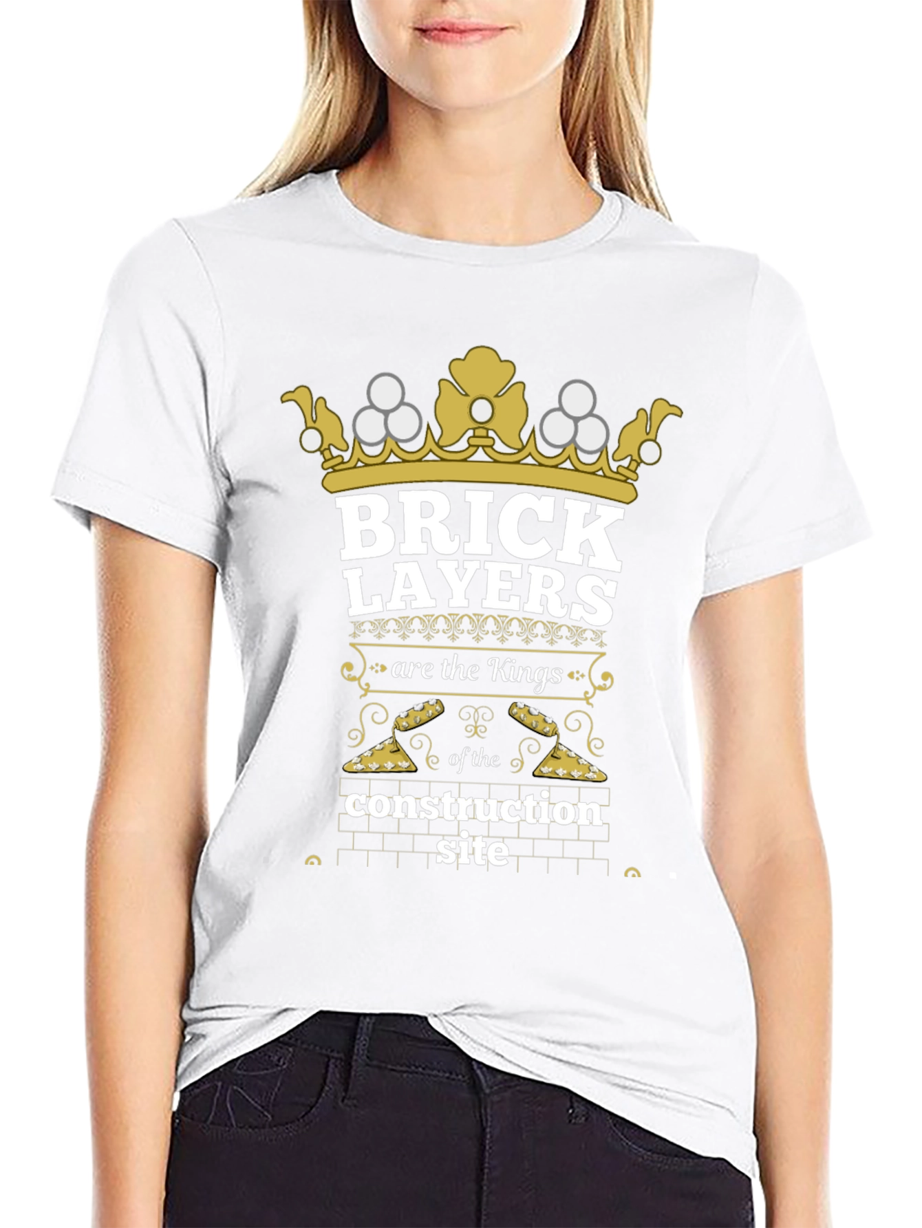 Brick Layers Kings Construction T-Shirt
