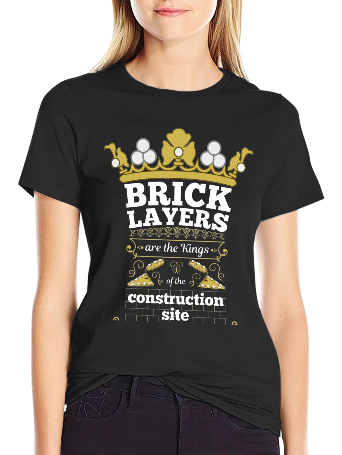 Brick Layers Kings Construction T-Shirt