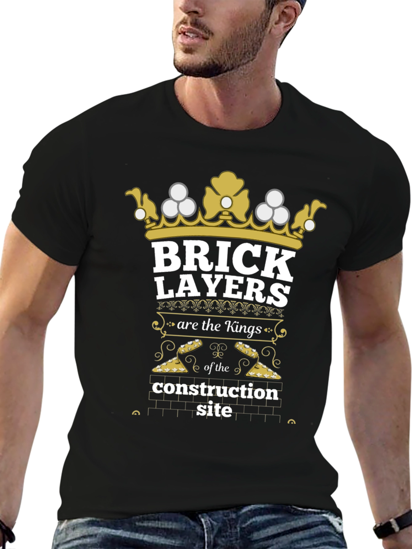Brick Layers Kings Construction T-Shirt