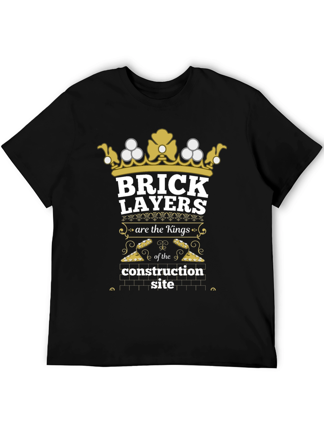 Brick Layers Kings Construction T-Shirt