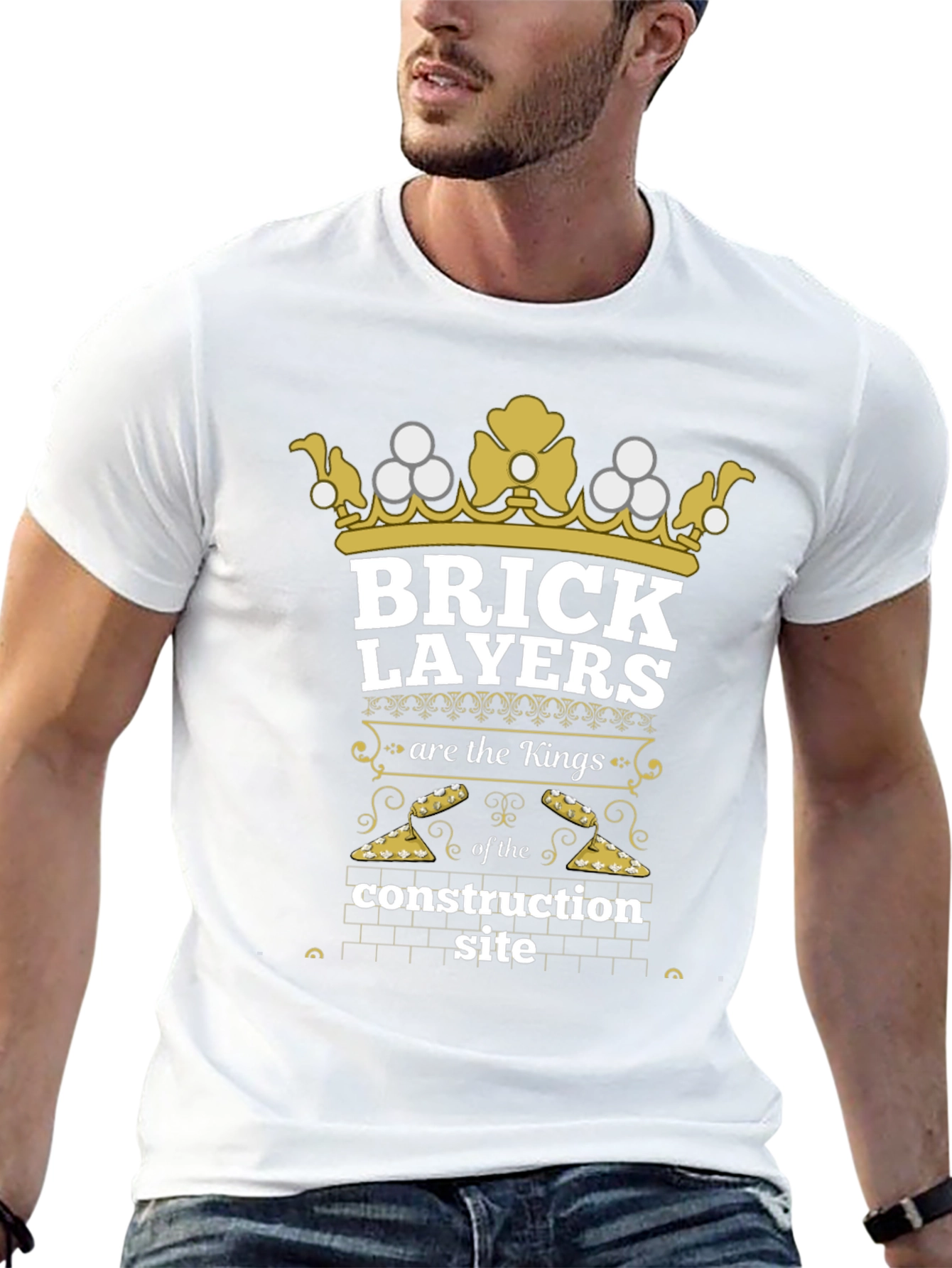 Brick Layers Kings Construction T-Shirt