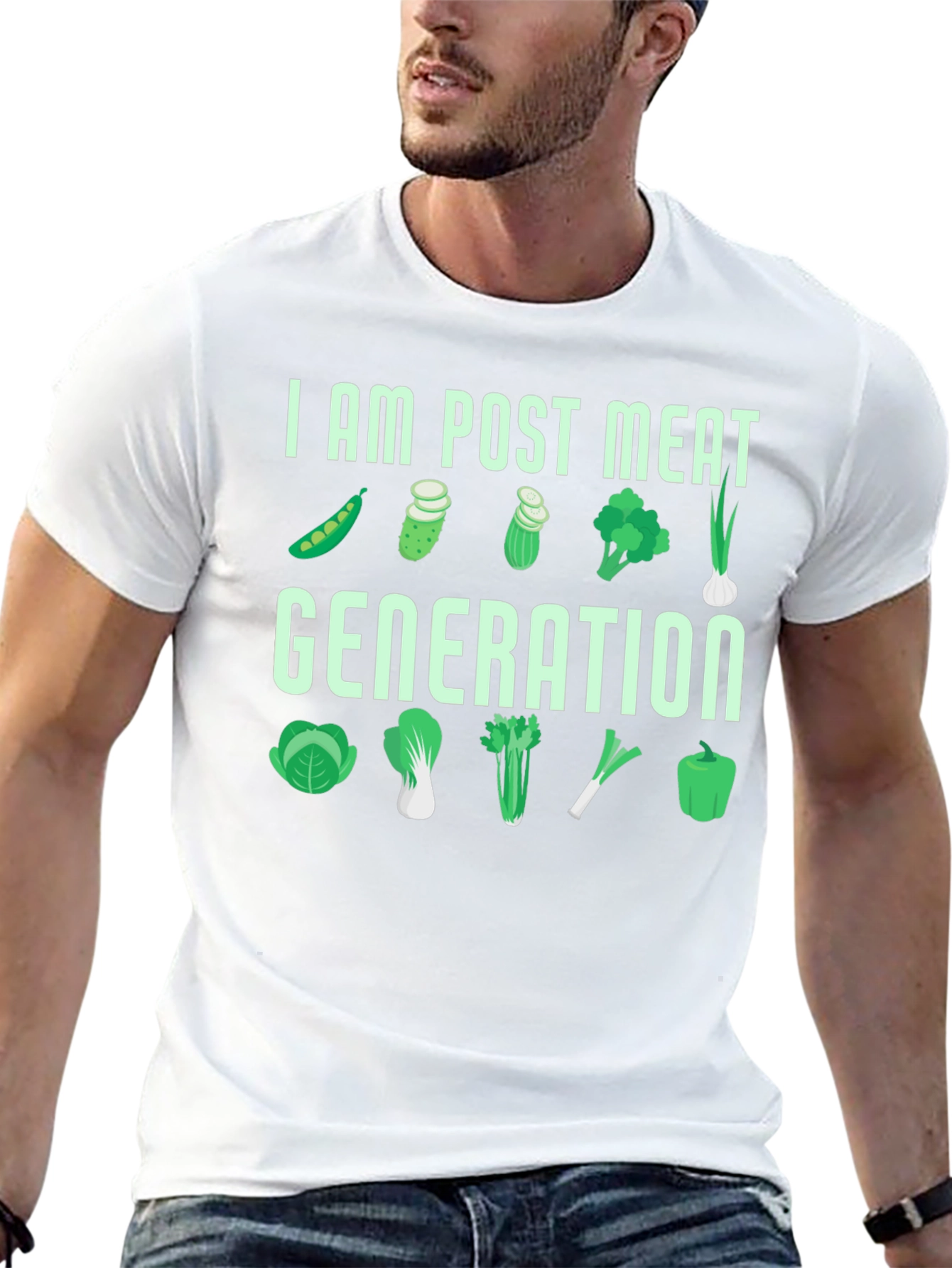 Post Meat Generation Graphic T-Shirt