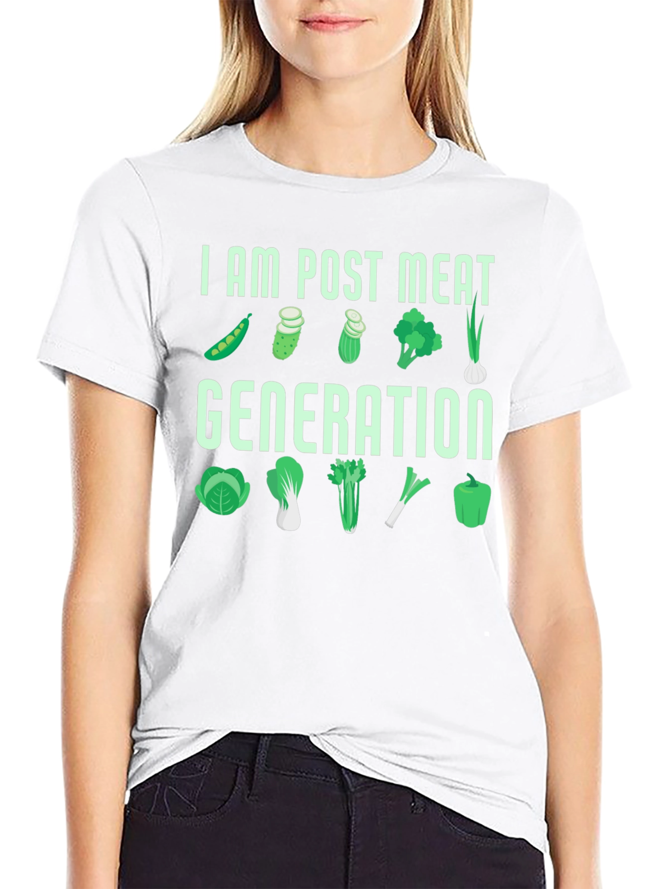 Post Meat Generation Graphic T-Shirt