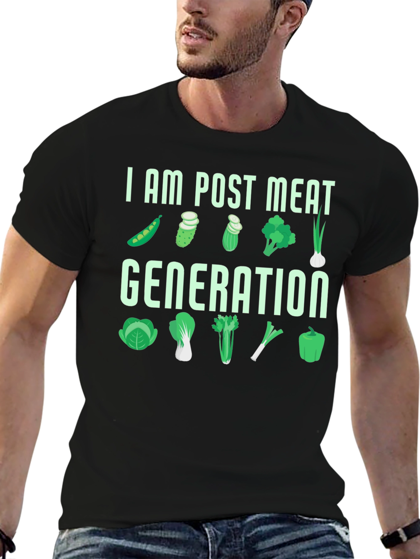 Post Meat Generation Graphic T-Shirt