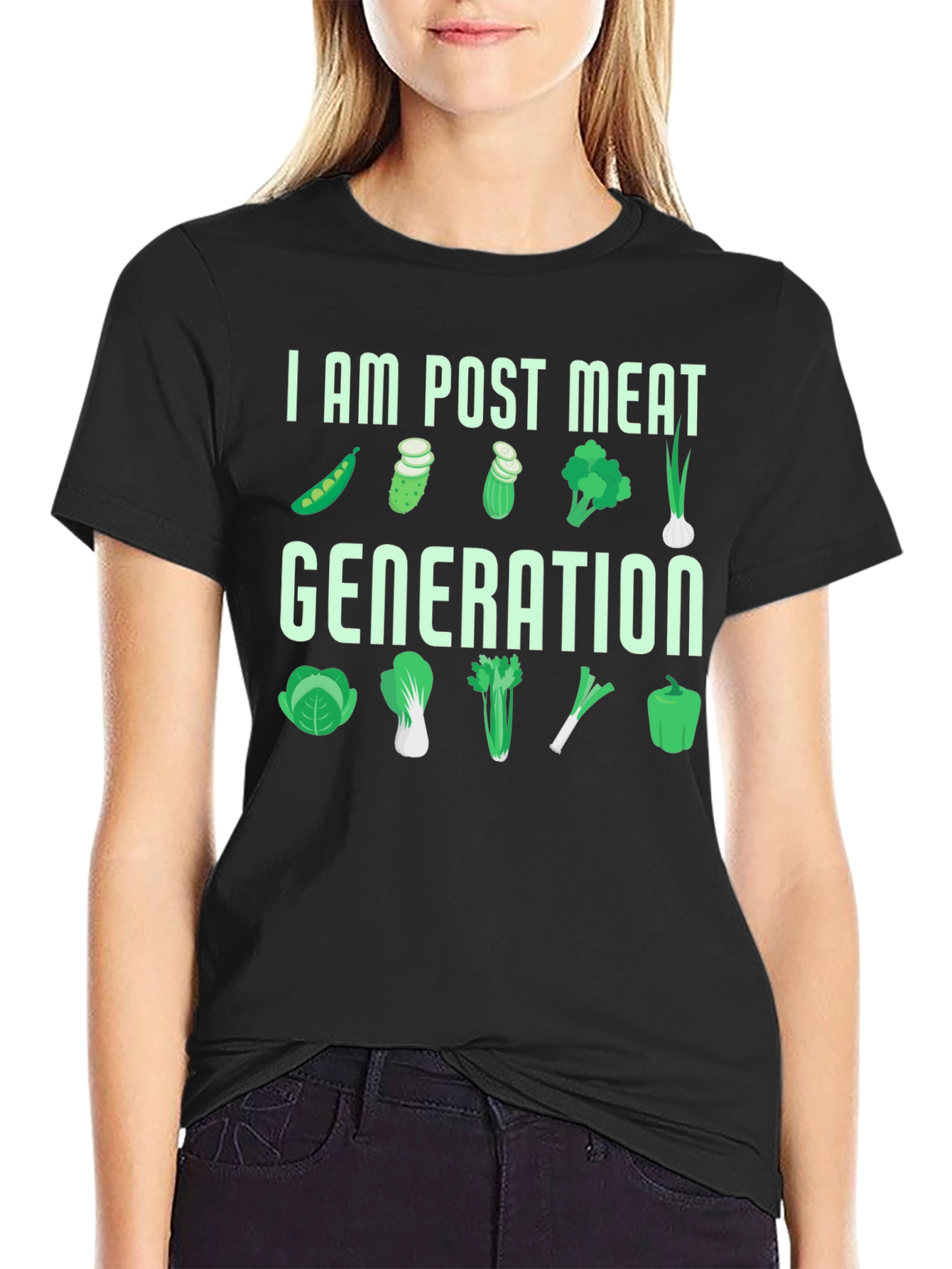 Post Meat Generation Graphic T-Shirt