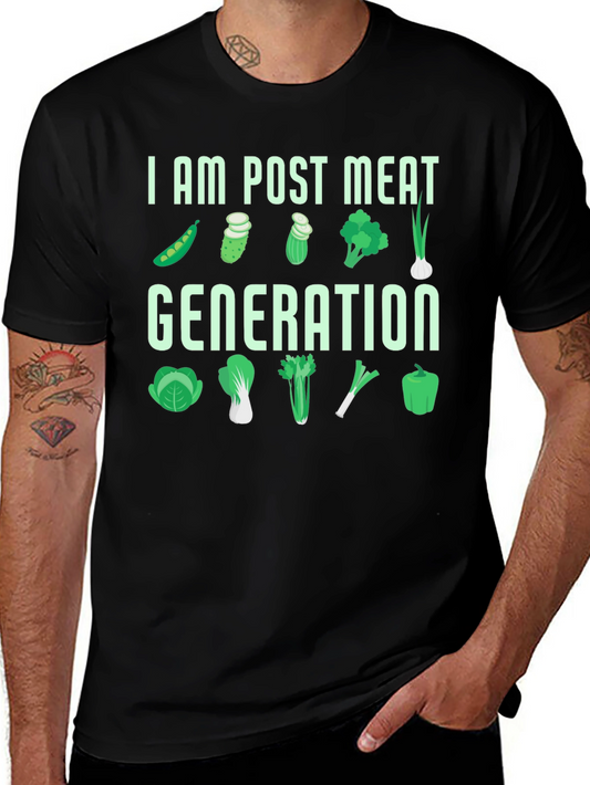 Post Meat Generation Graphic T-Shirt