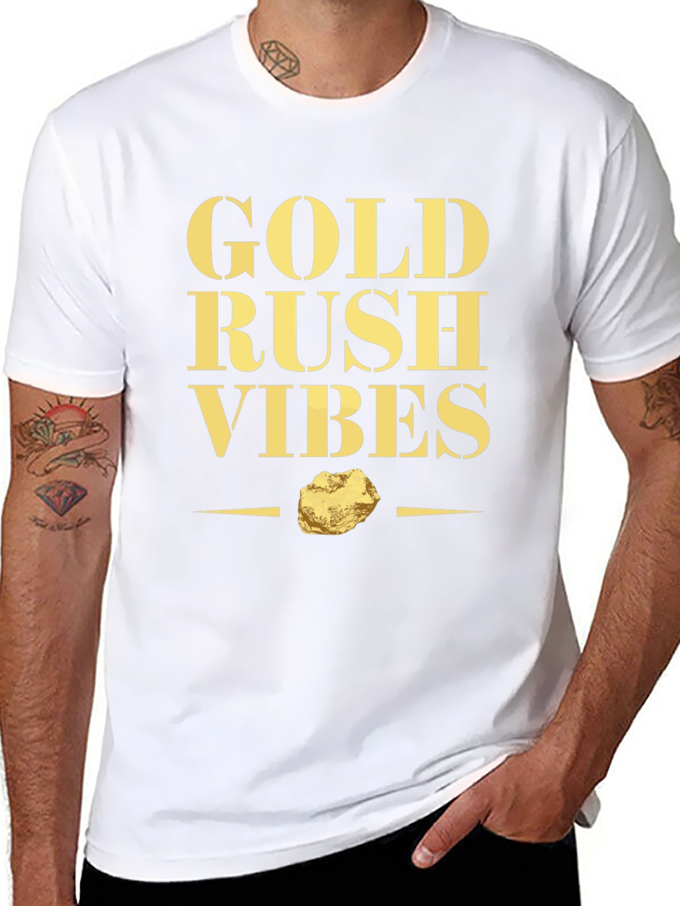 Gold Rush Vibes T-Shirt - Prospector Style Tee