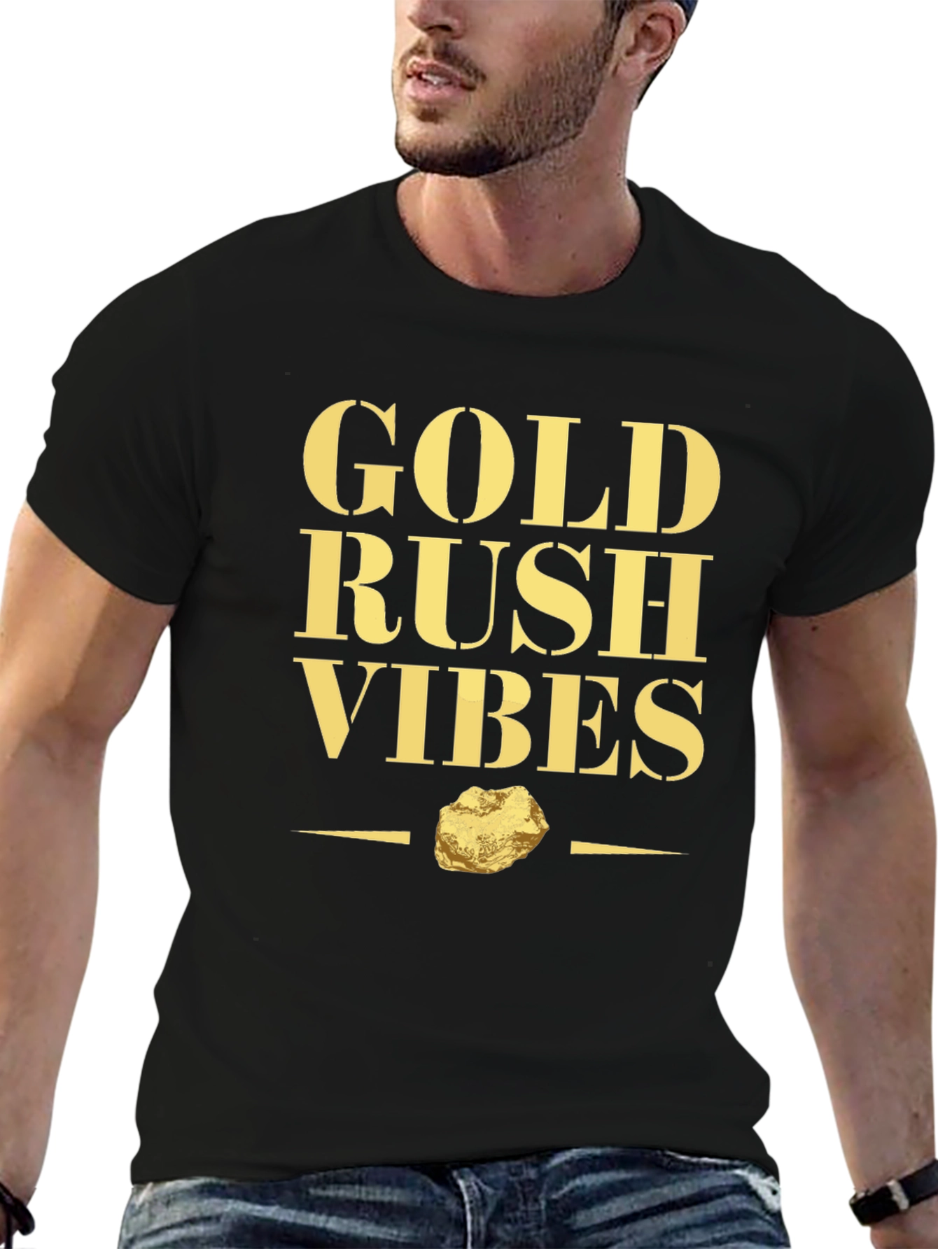 Gold Rush Vibes T-Shirt - Prospector Style Tee