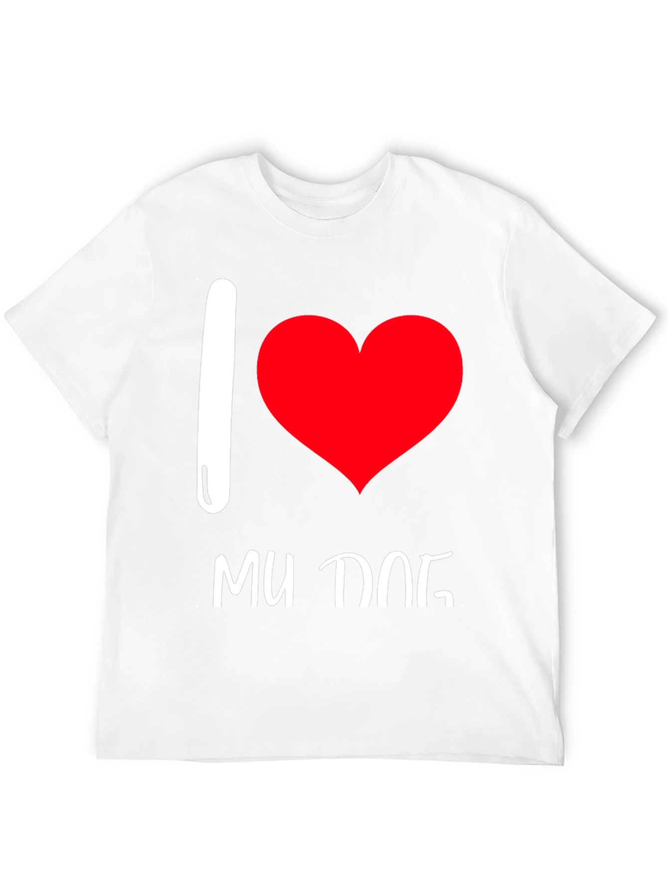 I Love My Dog Graphic Tee