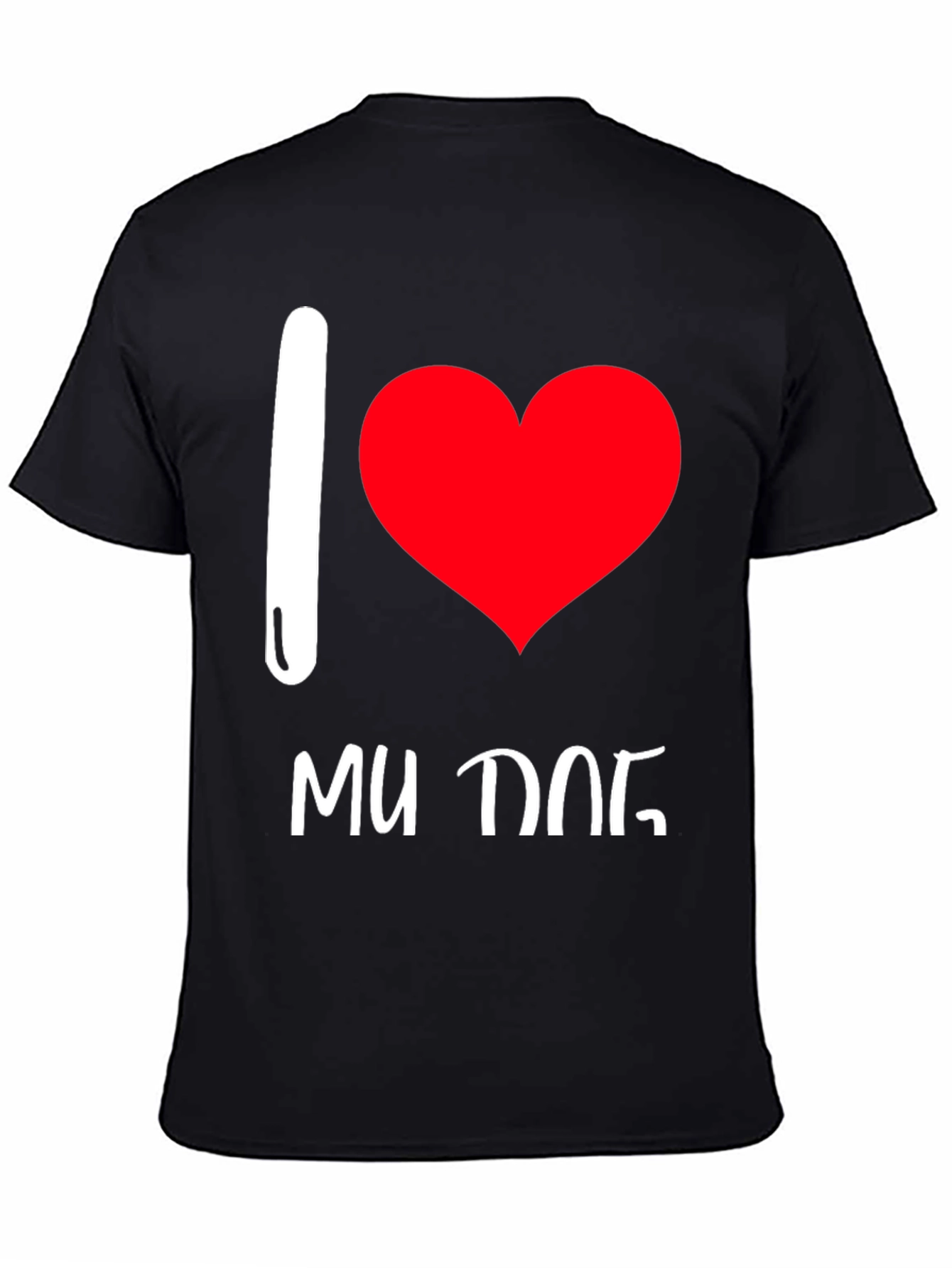 I Love My Dog Graphic Tee