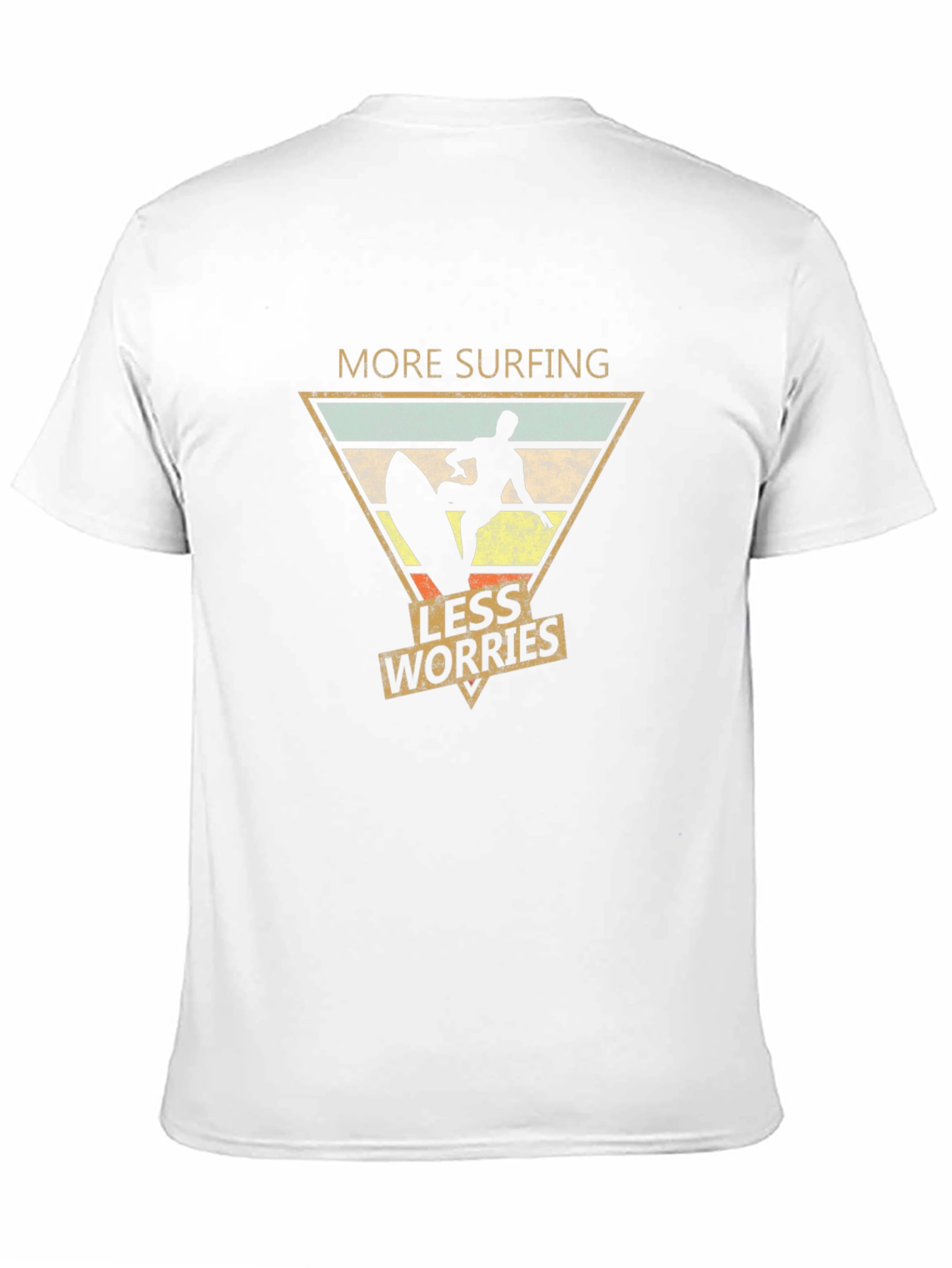 More Surfing Less Worries Graphic Tee