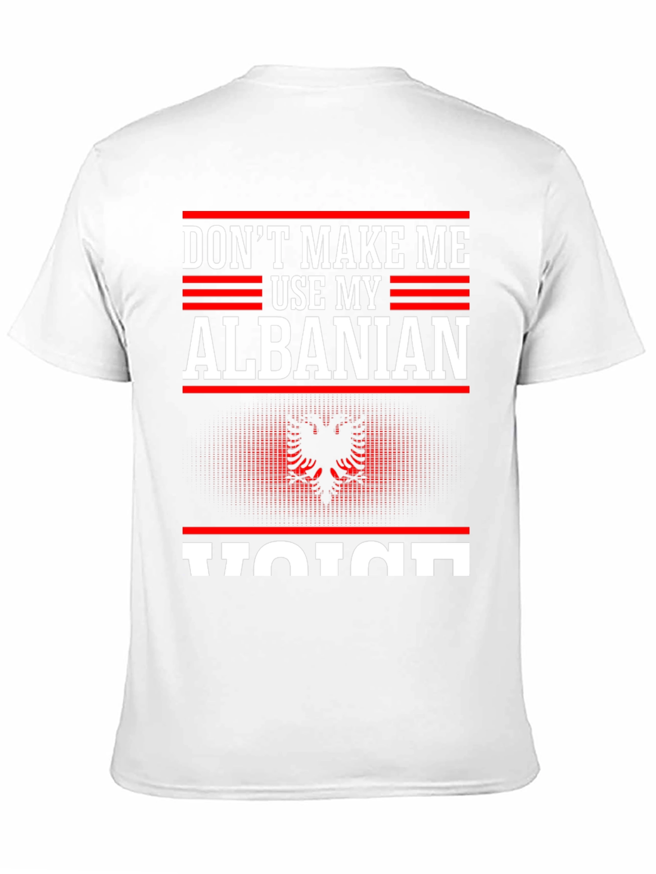 Albanian Voice T-Shirt - Funny Novelty Tee
