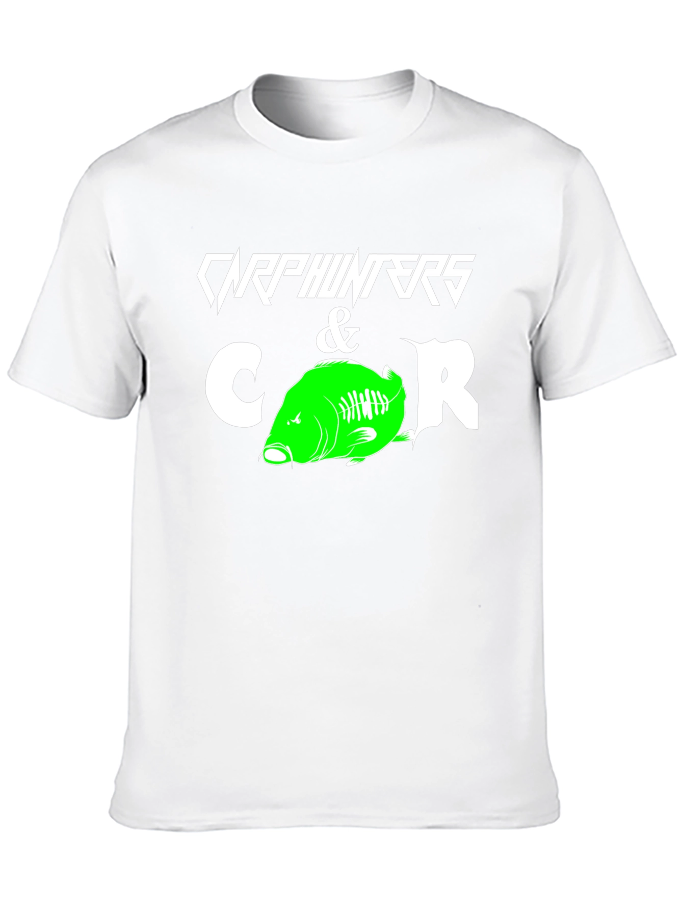 Carp Hunters & CR T-Shirt - Fishing Graphic Tee