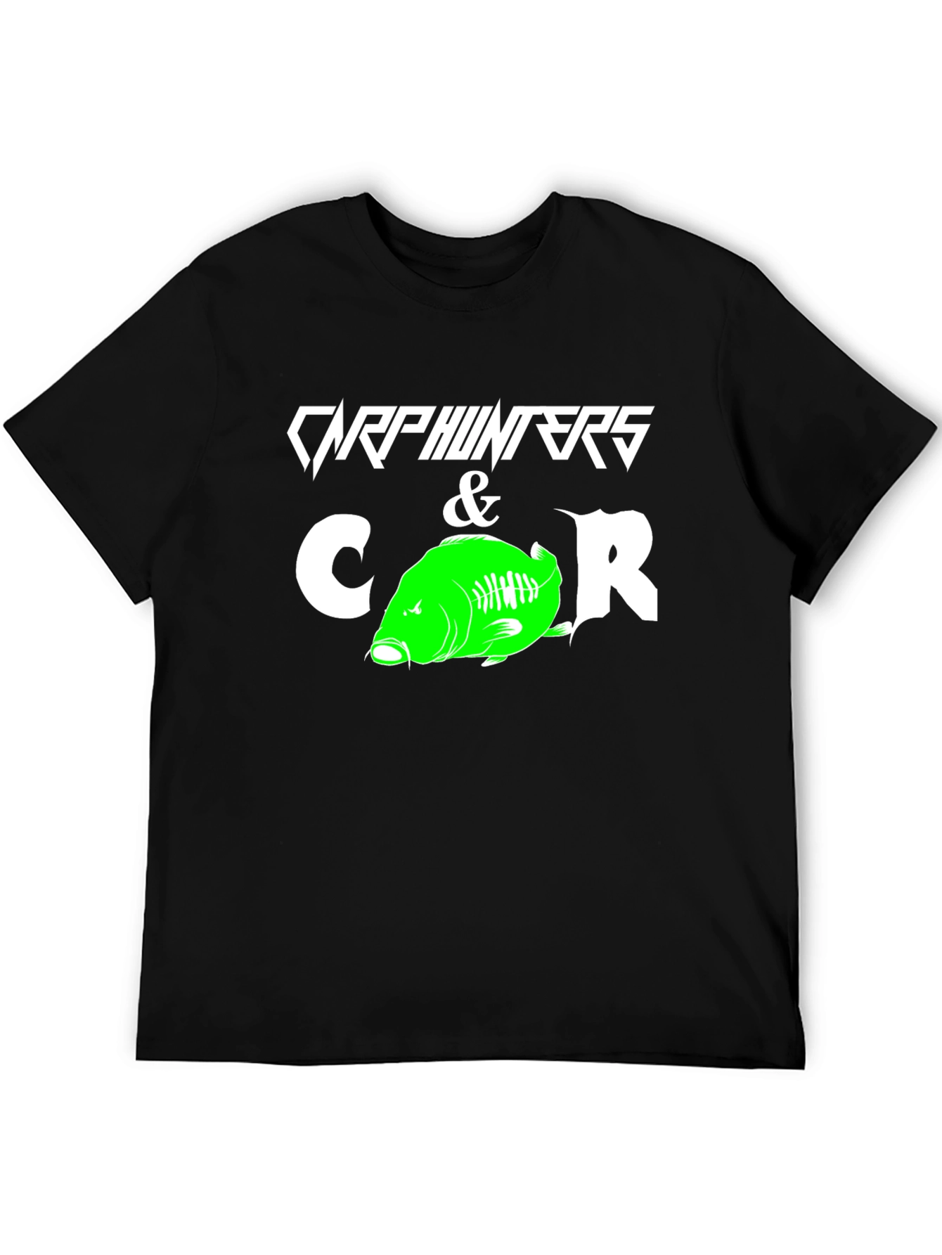 Carp Hunters & CR T-Shirt - Fishing Graphic Tee