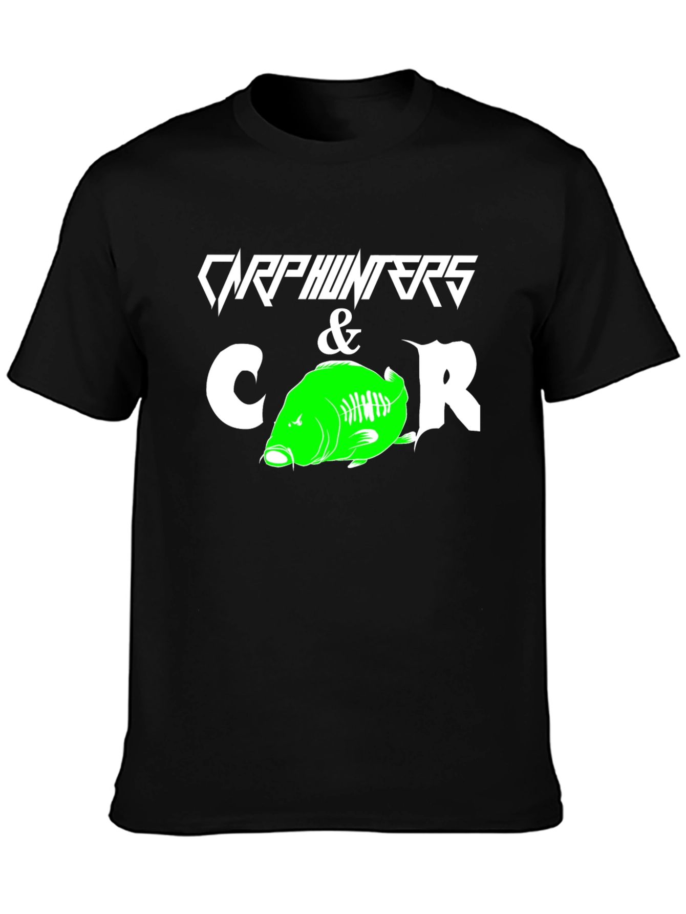 Carp Hunters & CR T-Shirt - Fishing Graphic Tee