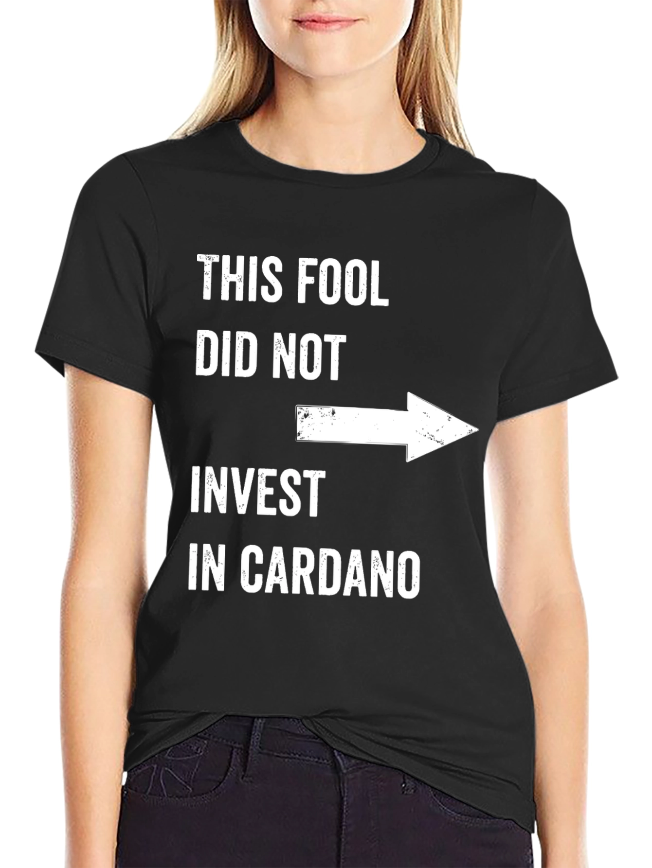 Fool Didnt Invest Cardano Graphic Tee