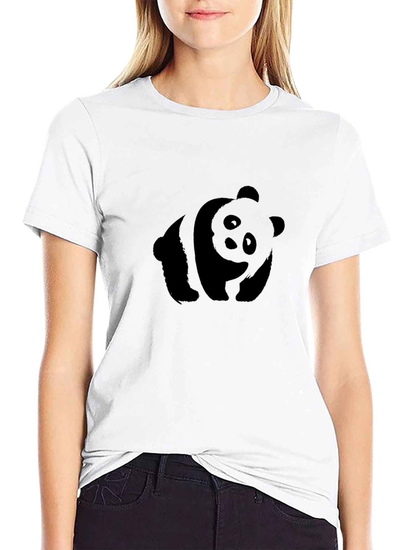 Black Panda T-Shirt - Stylish and Comfortable