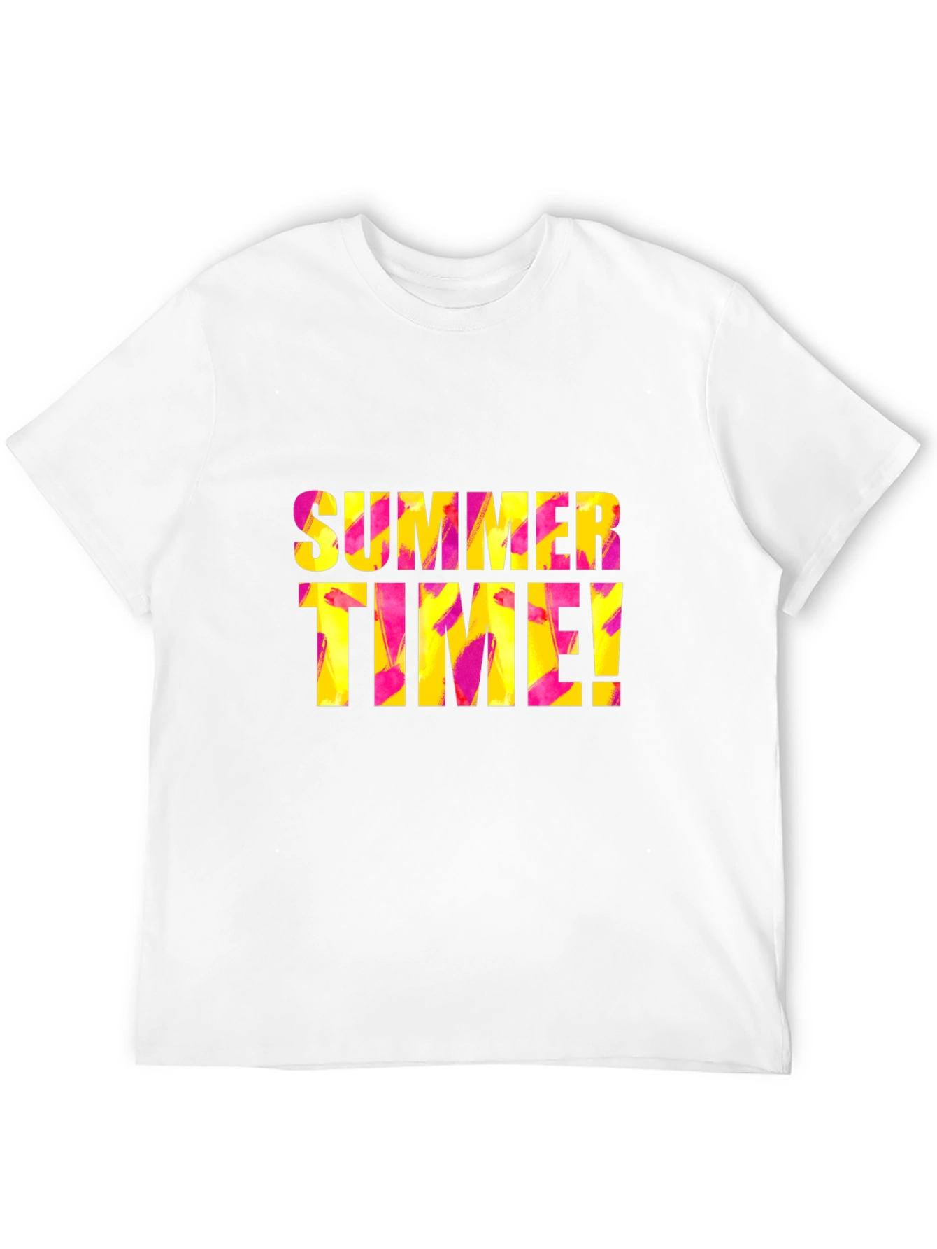 Summer Time Black T-Shirt