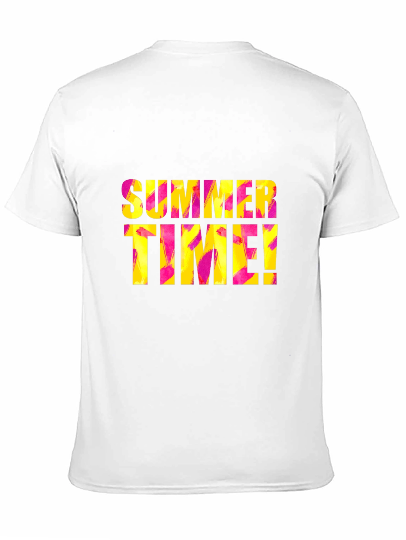 Summer Time Black T-Shirt