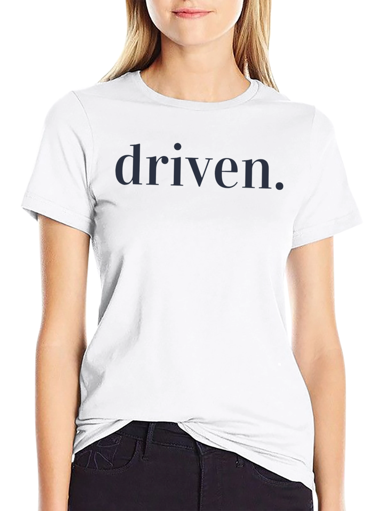 Driven Graphic Print Mens T-Shirt