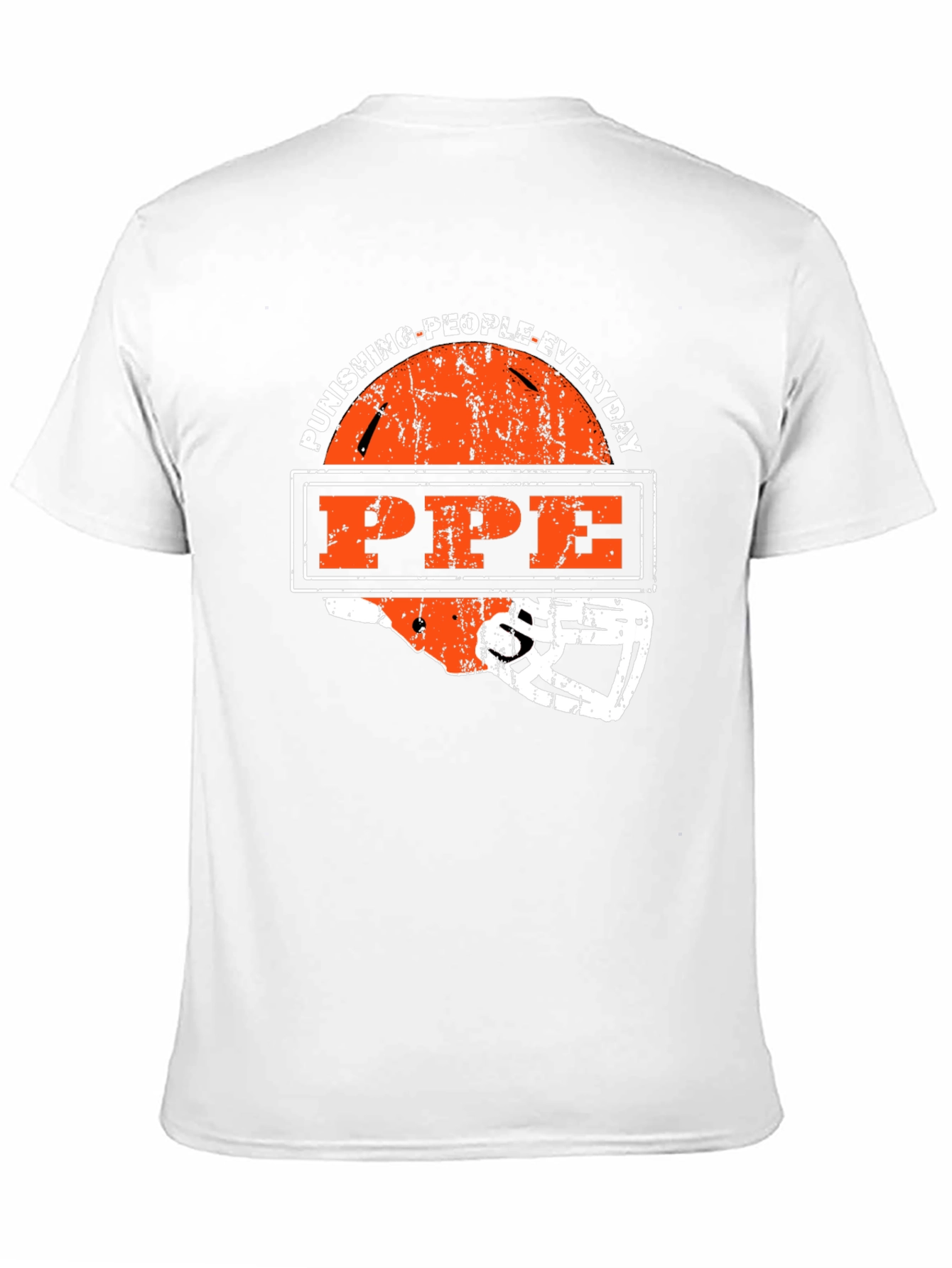 Punishing People Everyday PPE Football T-Shirt