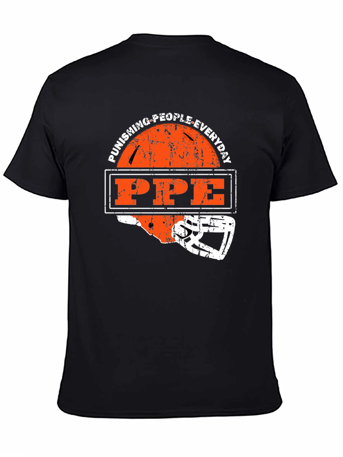 Punishing People Everyday PPE Football T-Shirt