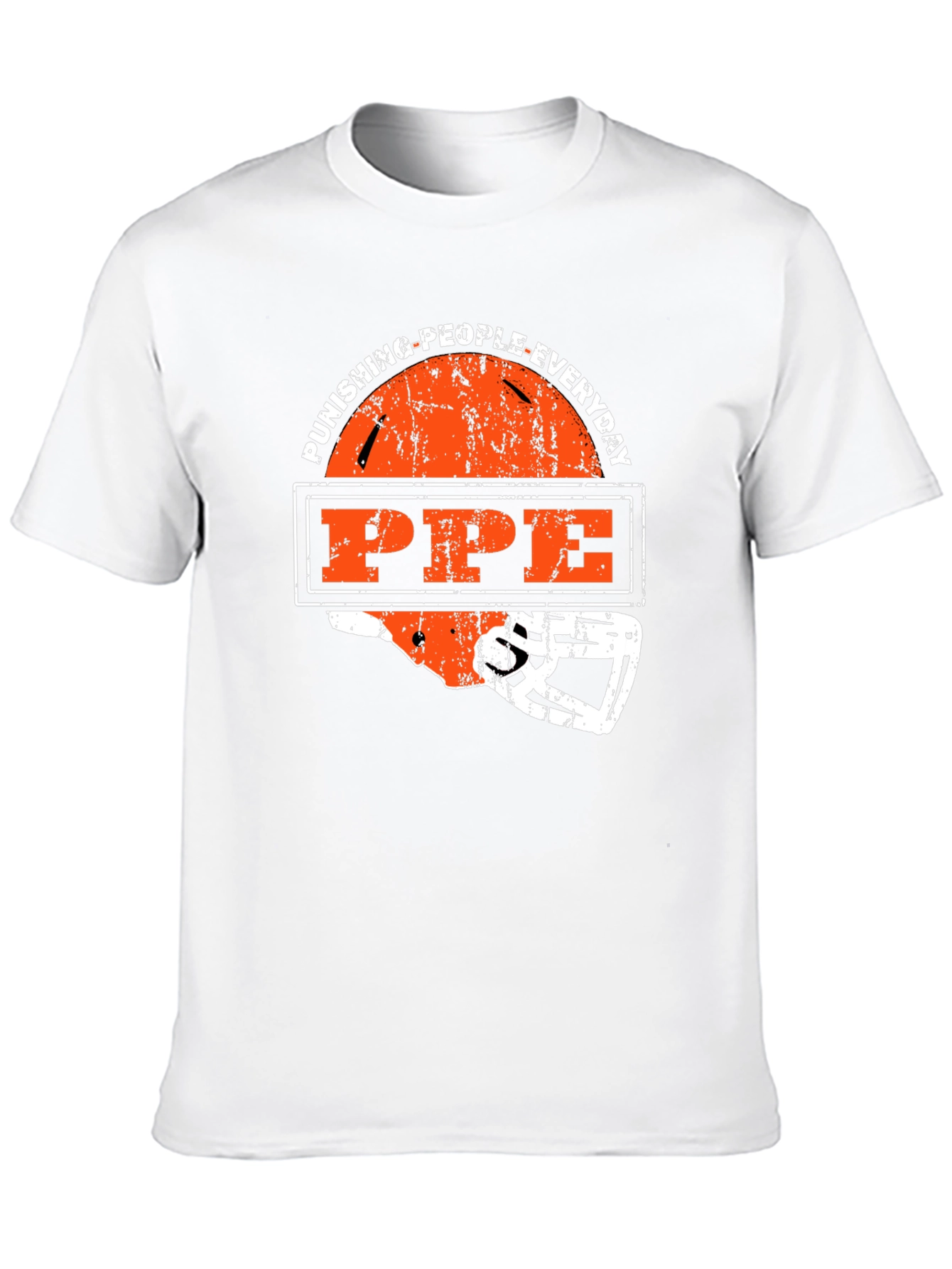 Punishing People Everyday PPE Football T-Shirt