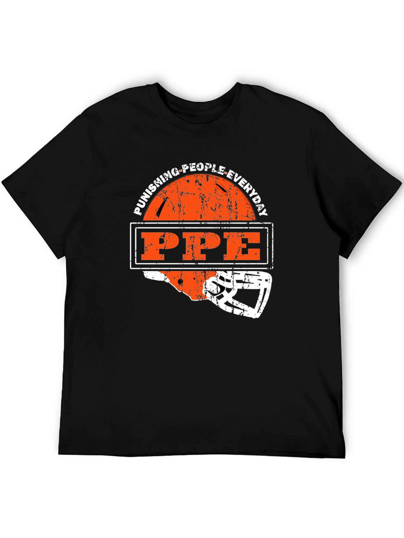 Punishing People Everyday PPE Football T-Shirt