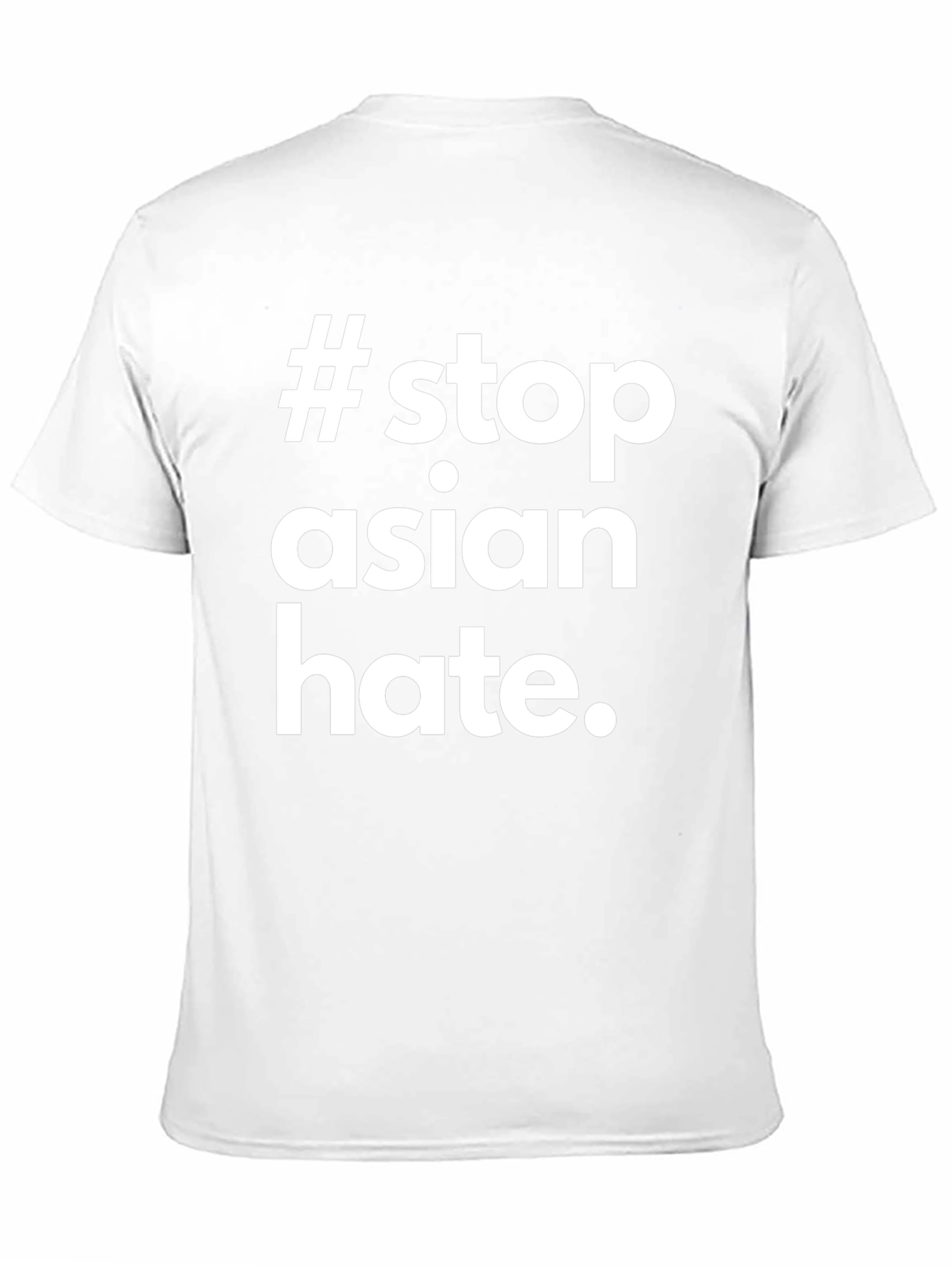 Stop Asian Hate Black T-Shirt