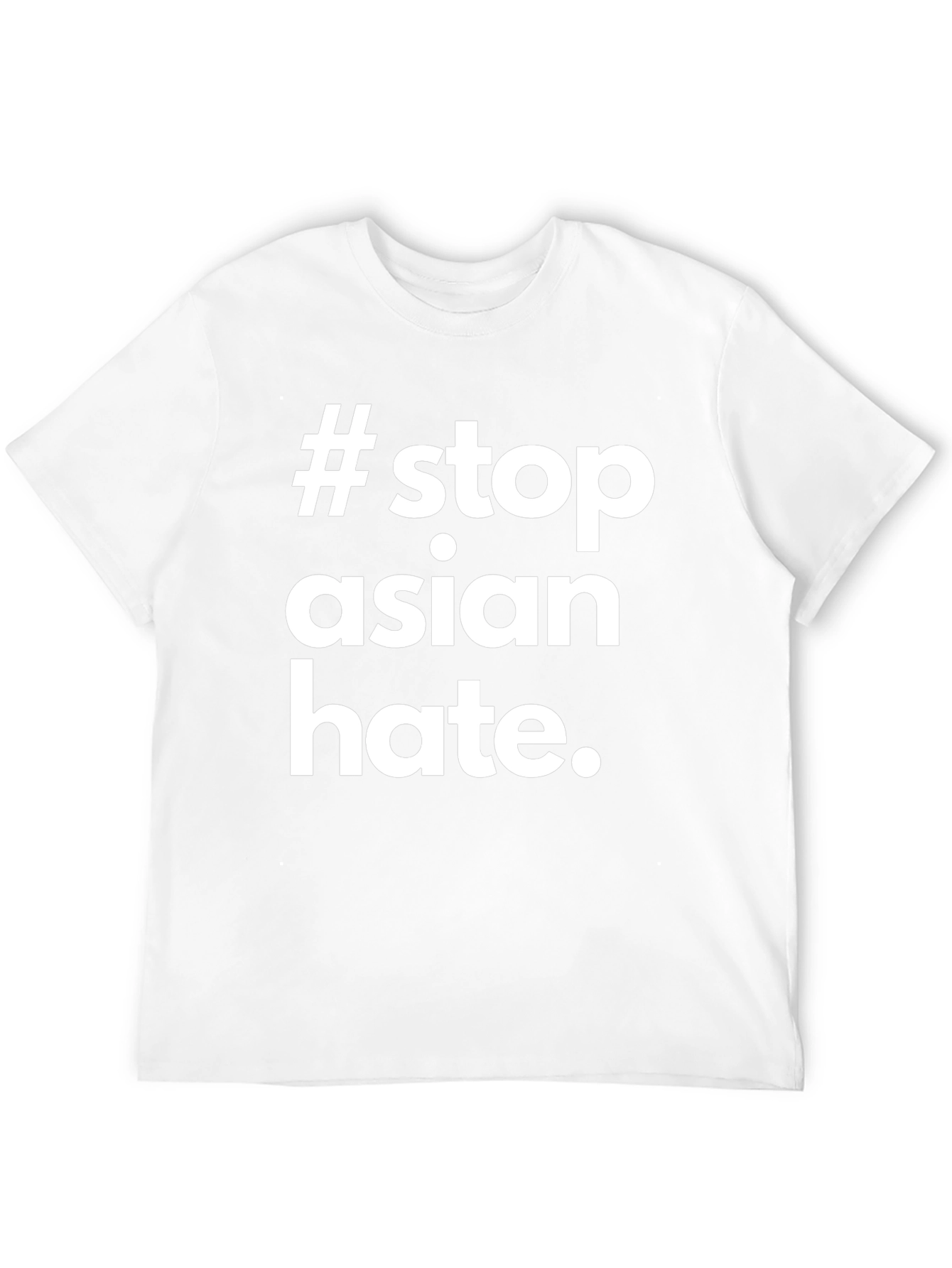 Stop Asian Hate Black T-Shirt