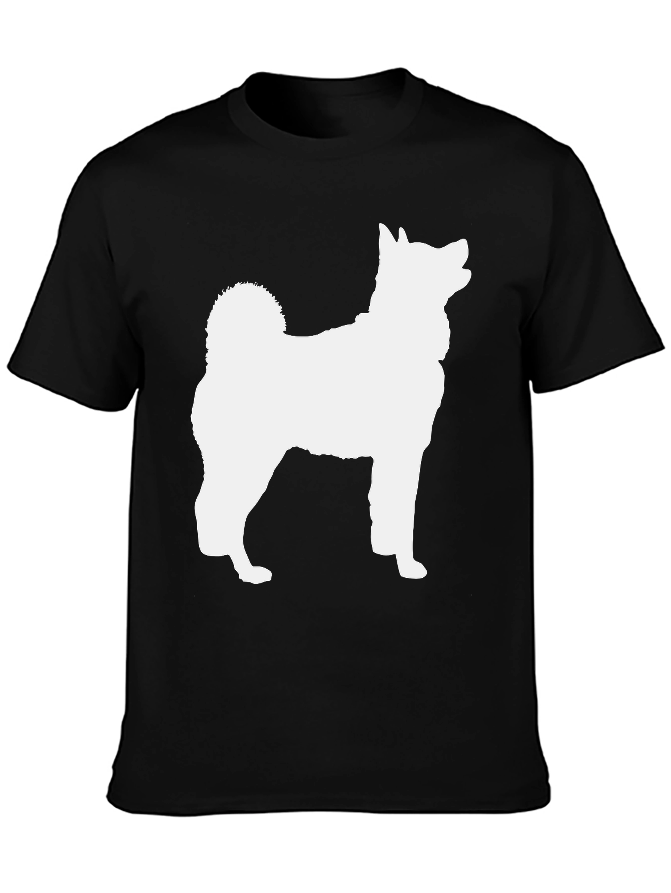 Dog Silhouette Graphic Tee - Stylish & Comfortable