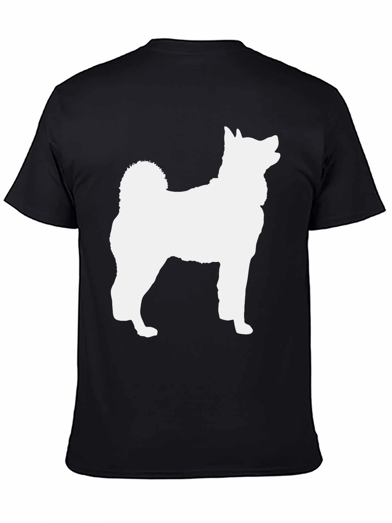 Dog Silhouette Graphic Tee - Stylish & Comfortable